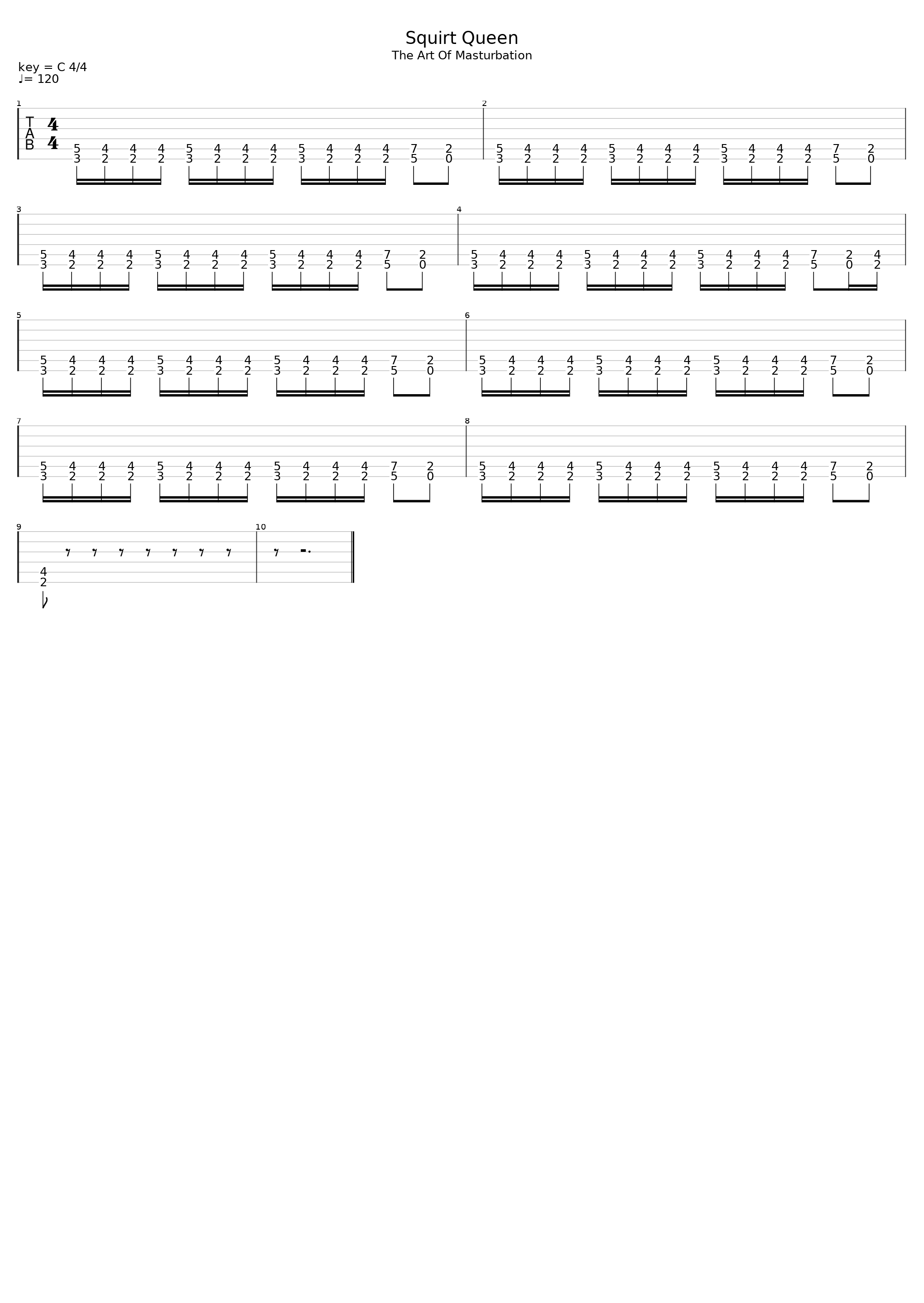 Squirt Queen_Vaginal Cadaver_1