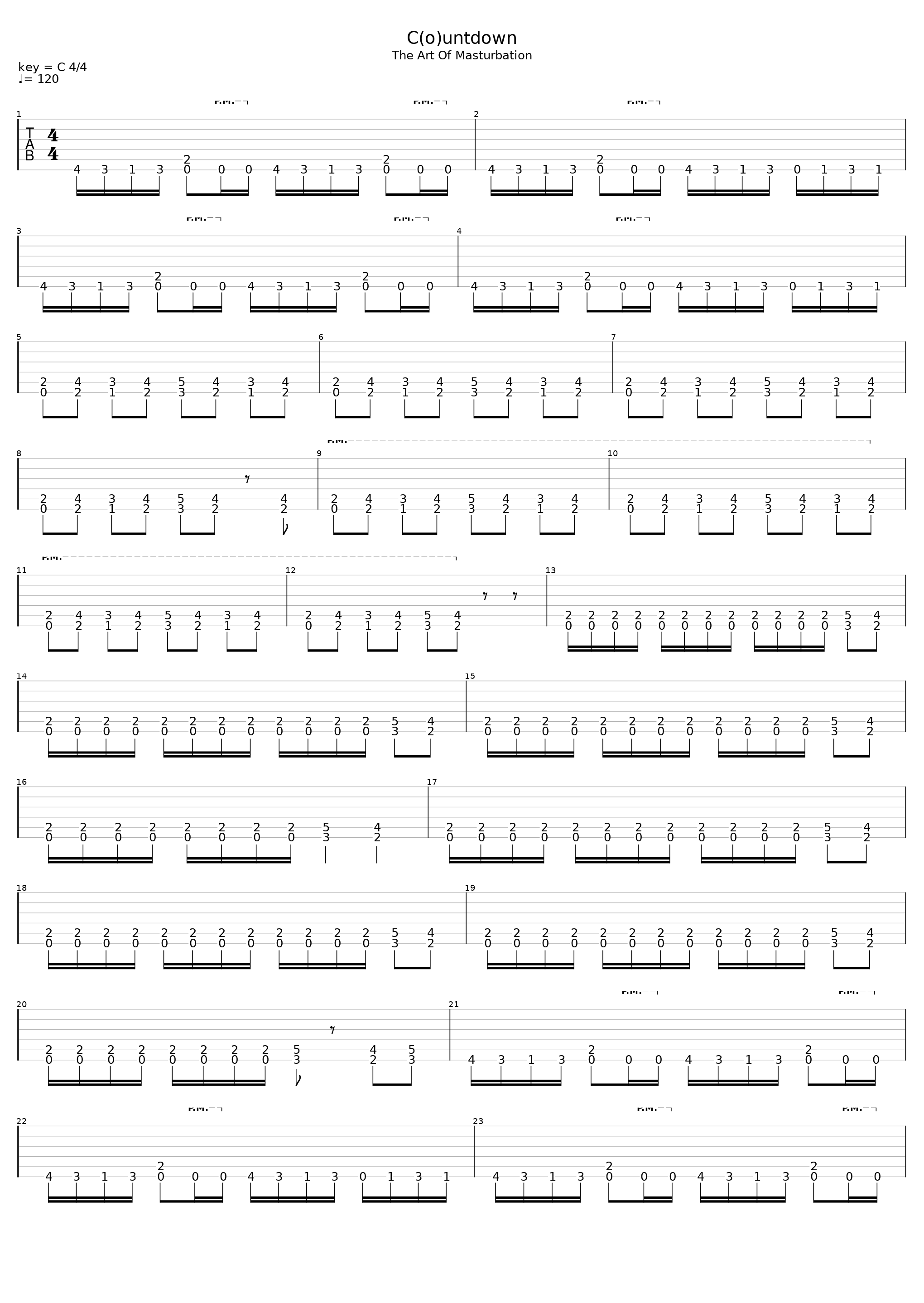 Countdown_Vaginal Cadaver_1