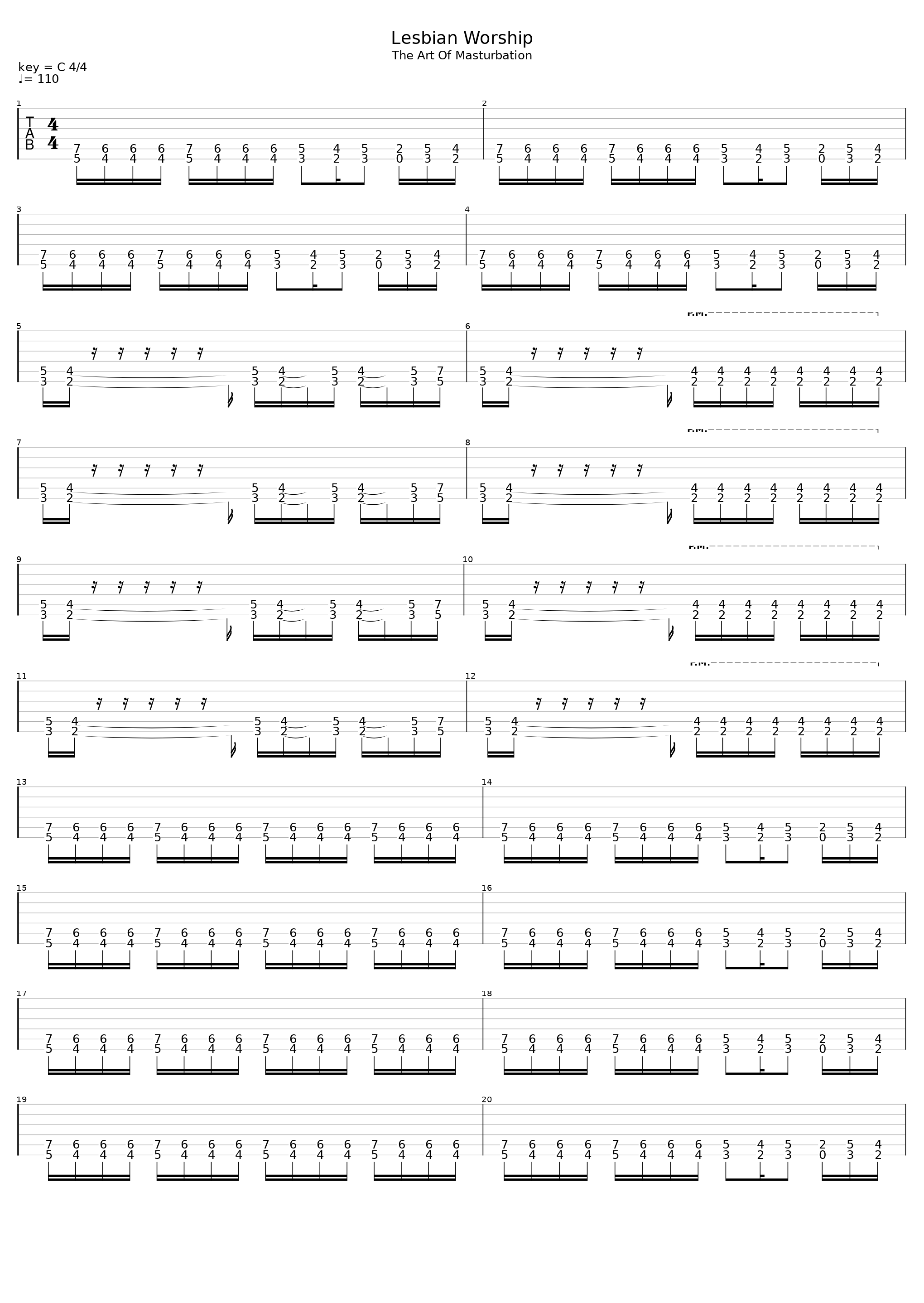 Lesbian Worship_Vaginal Cadaver_1