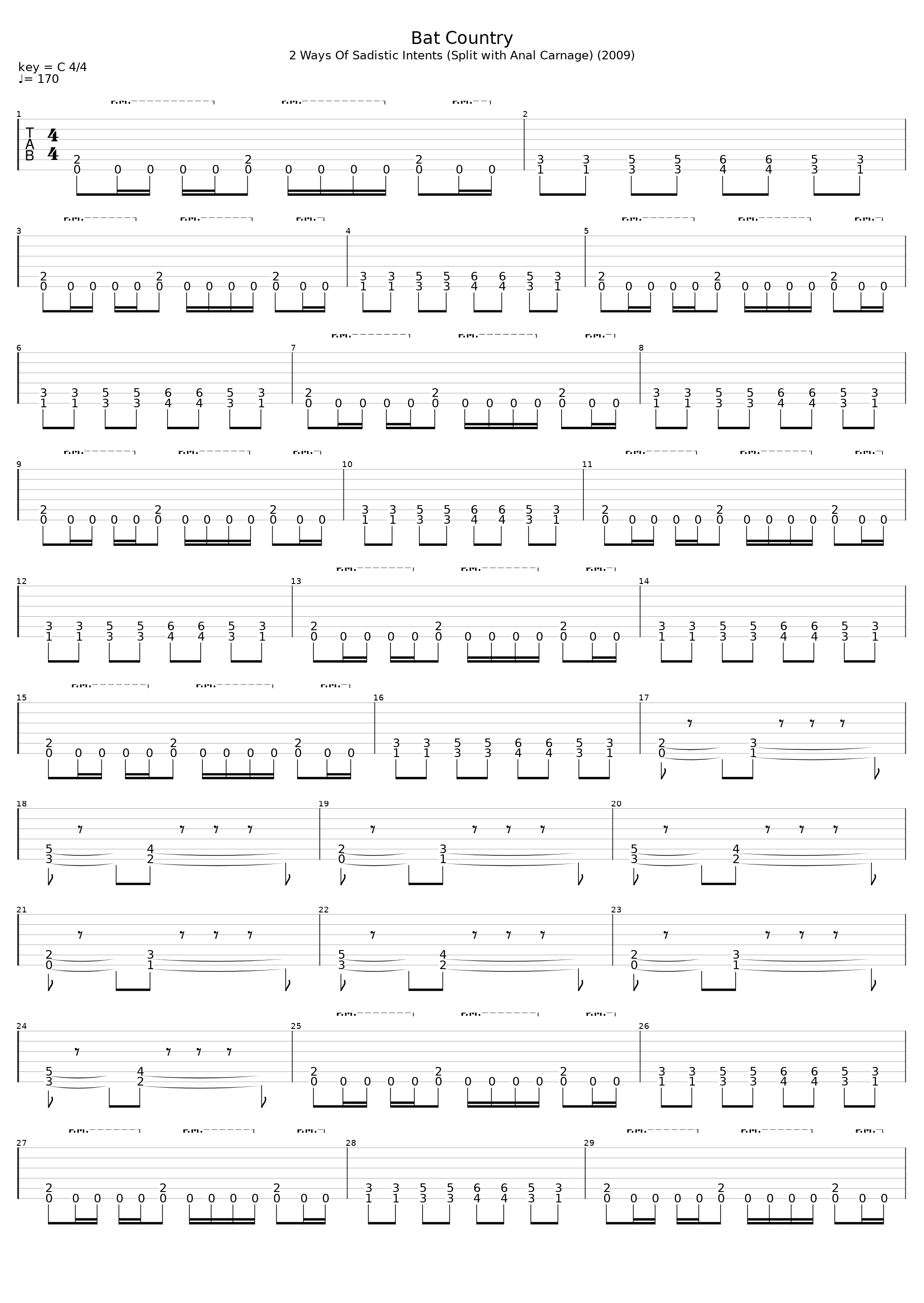 Bat Country_Vaginal Cadaver_1