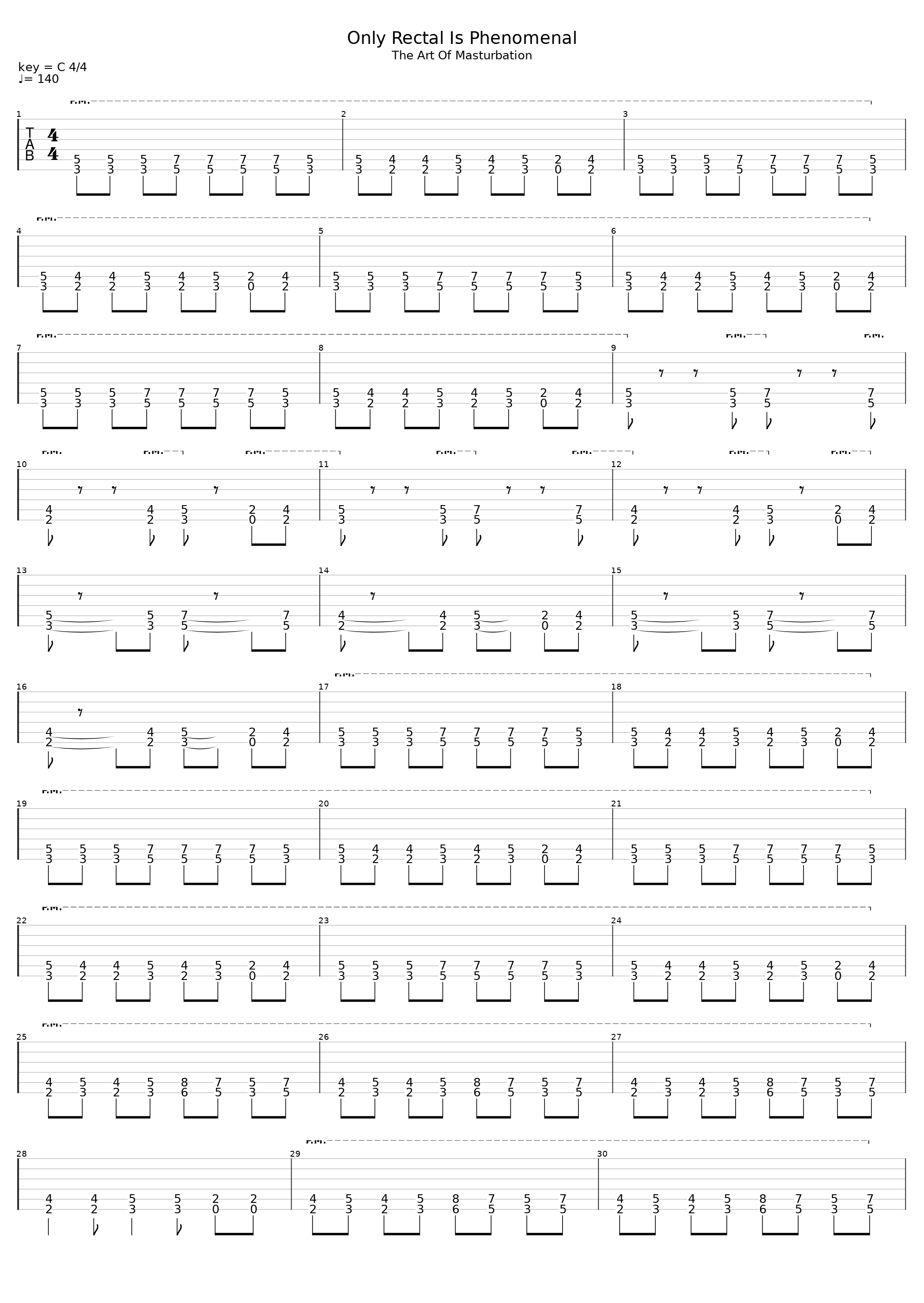 Only Rectal Is Phenomenal_Vaginal Cadaver_1