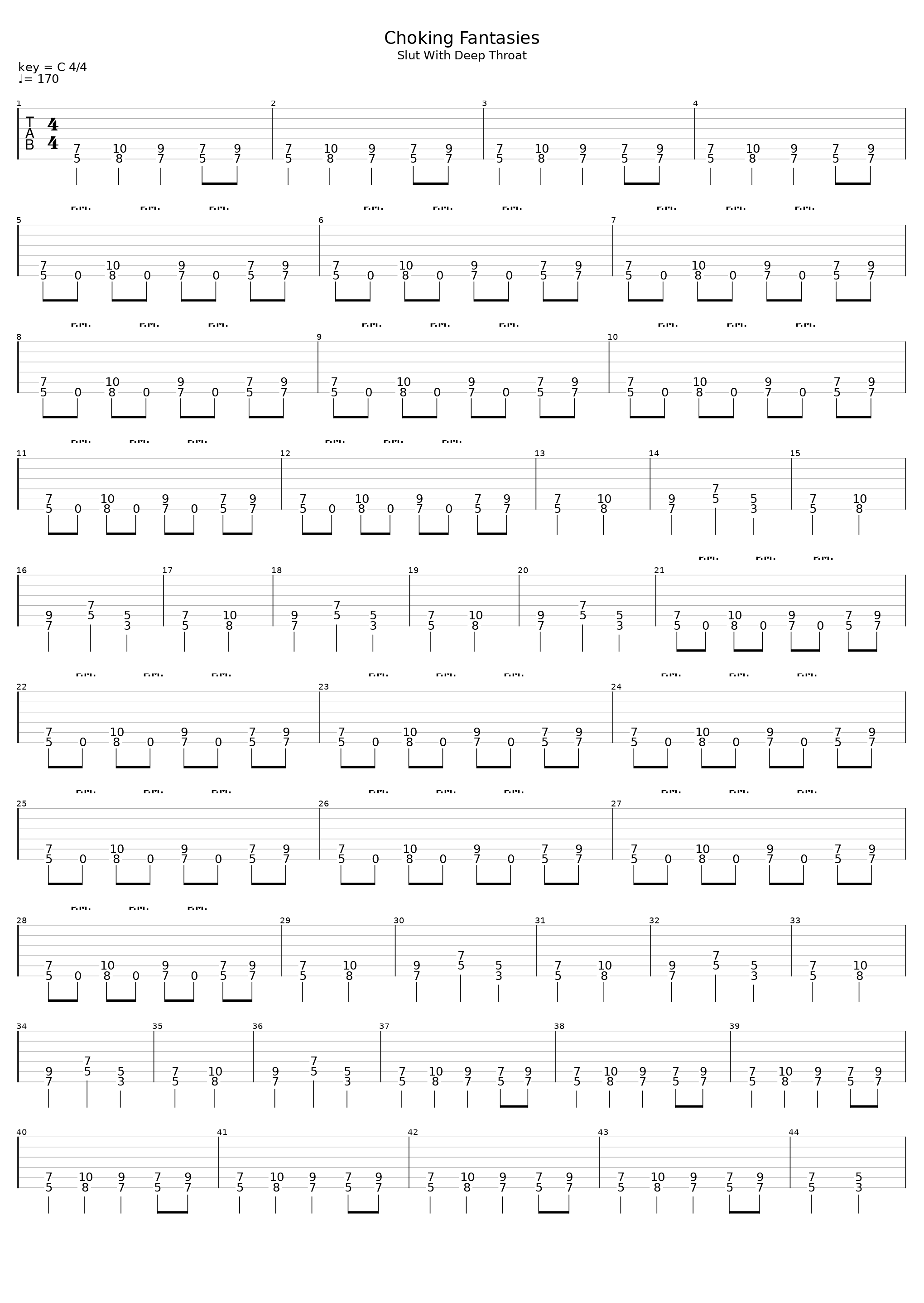 Choking Fantasies_Vaginal Cadaver_1