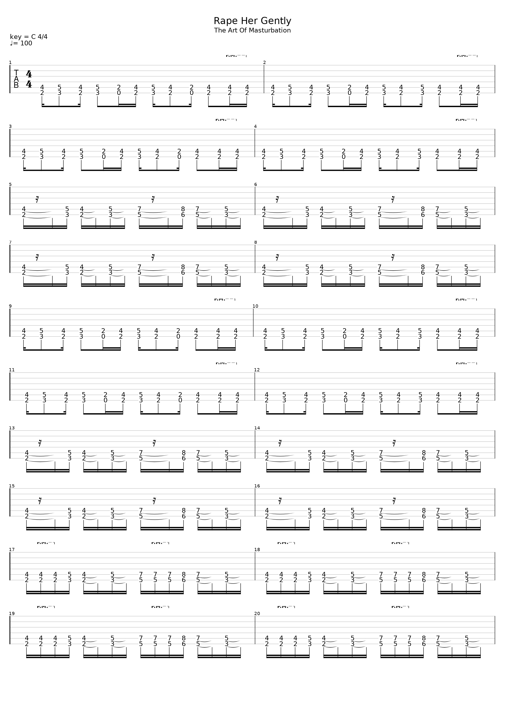 Rape Her Gently_Vaginal Cadaver_1