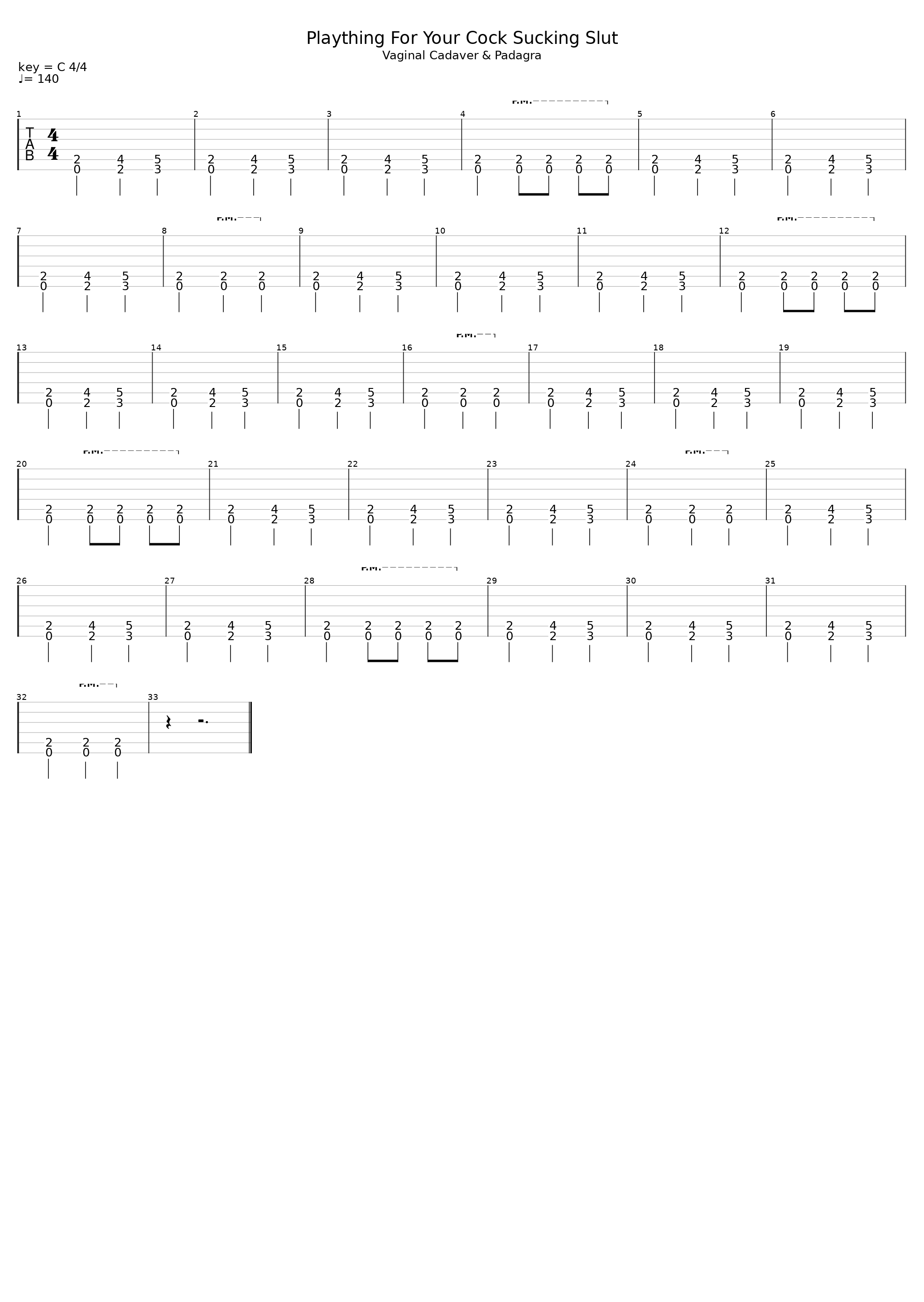 Plaything For Your Cock Sucking Slut_Vaginal Cadaver_1