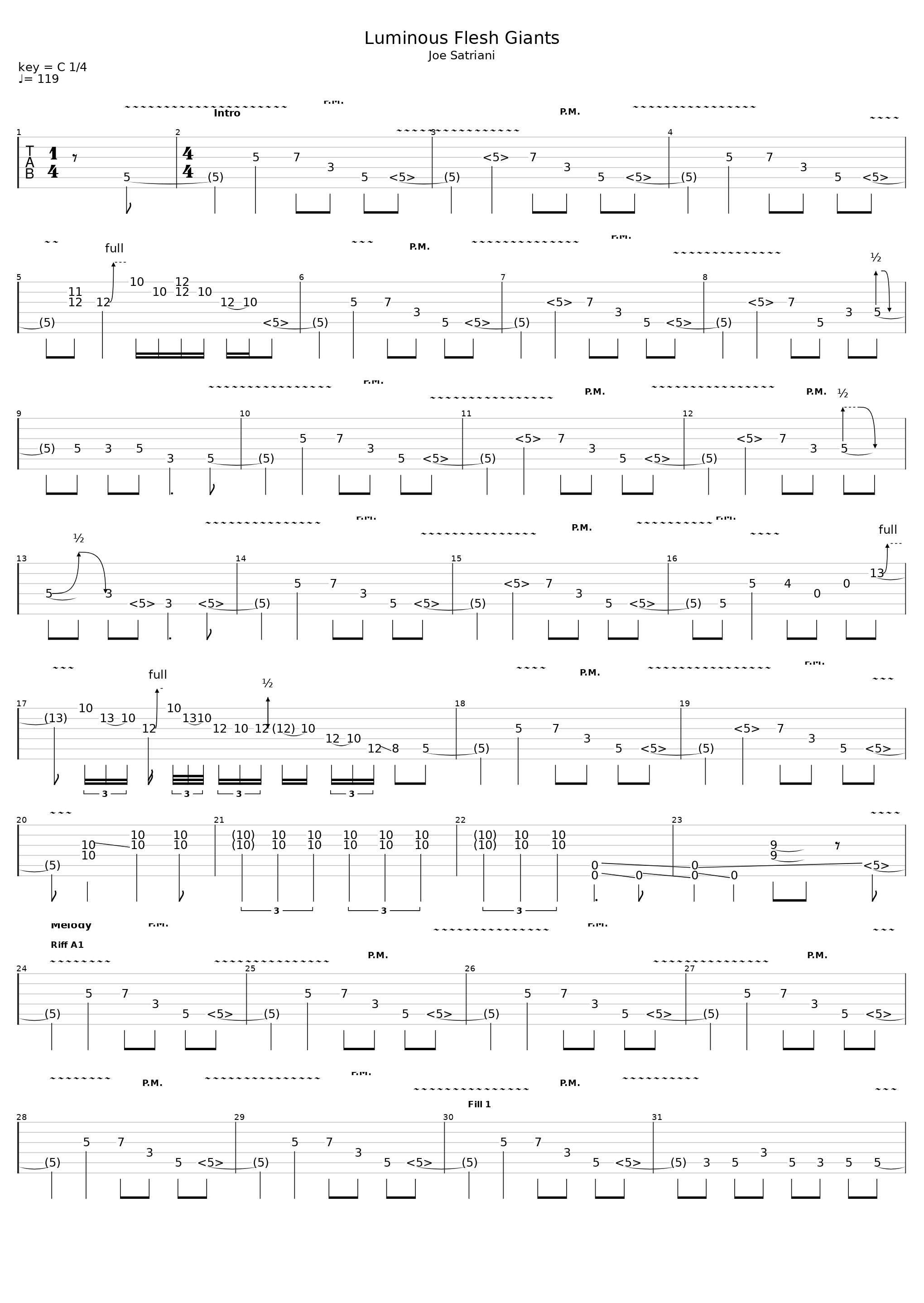 Luminous Flesh Giants_Joe Satriani_1