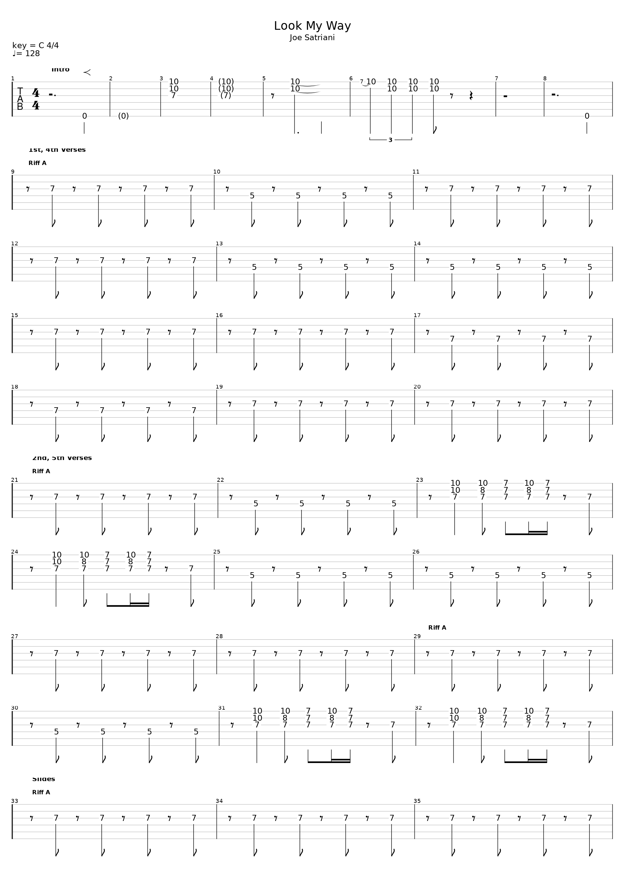 Look My Way_Joe Satriani_1