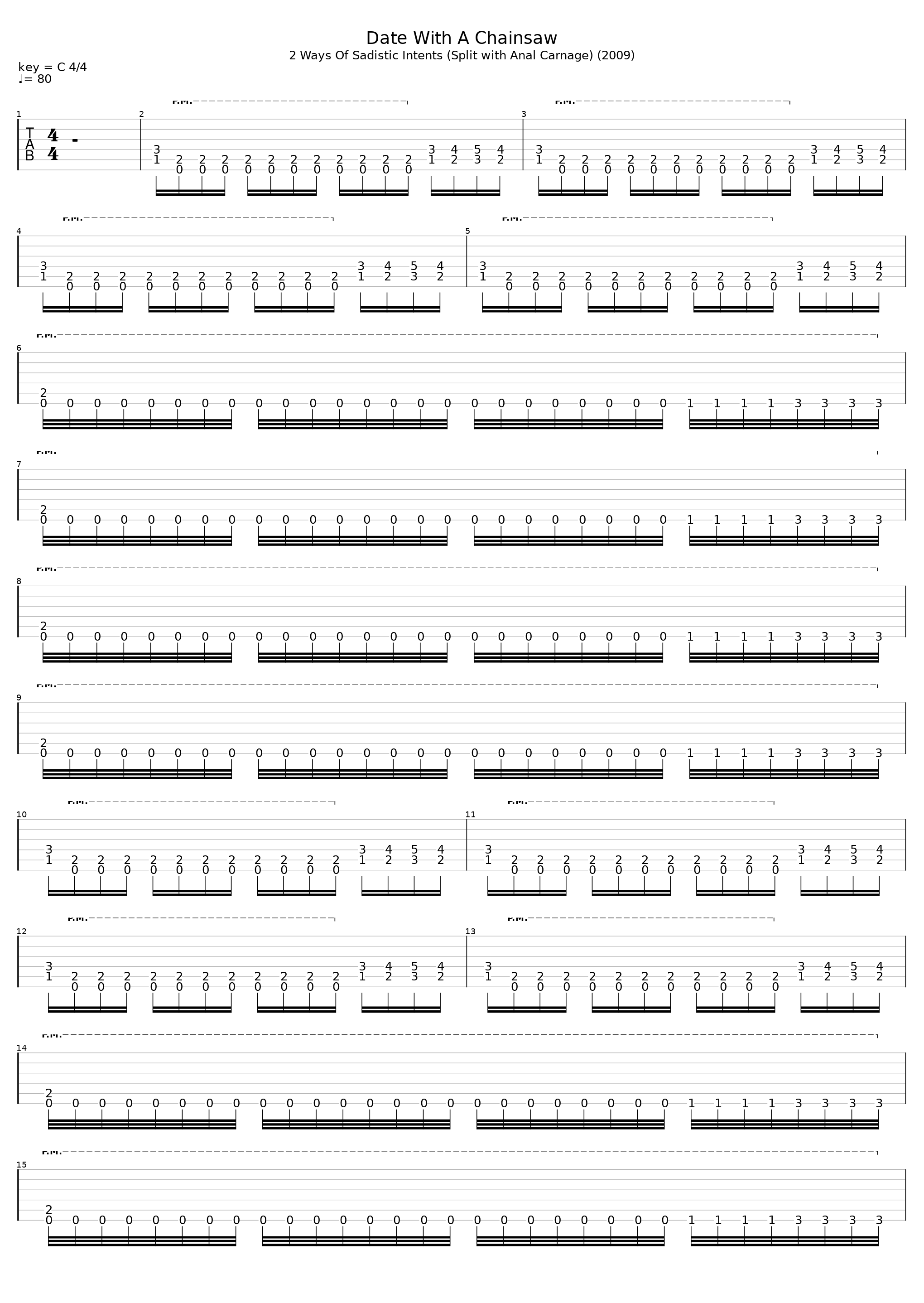 Date With A Chainsaw_Vaginal Cadaver_1