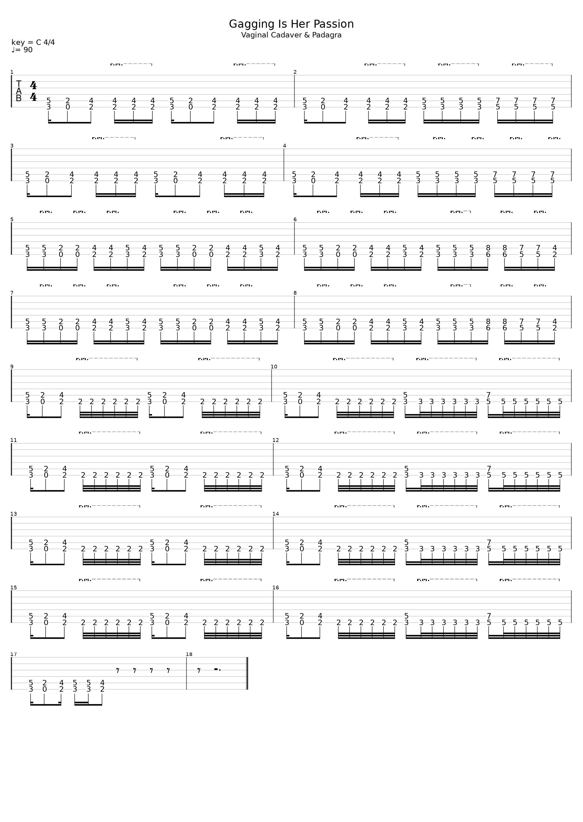 Gagging Is Her Passion_Vaginal Cadaver_1