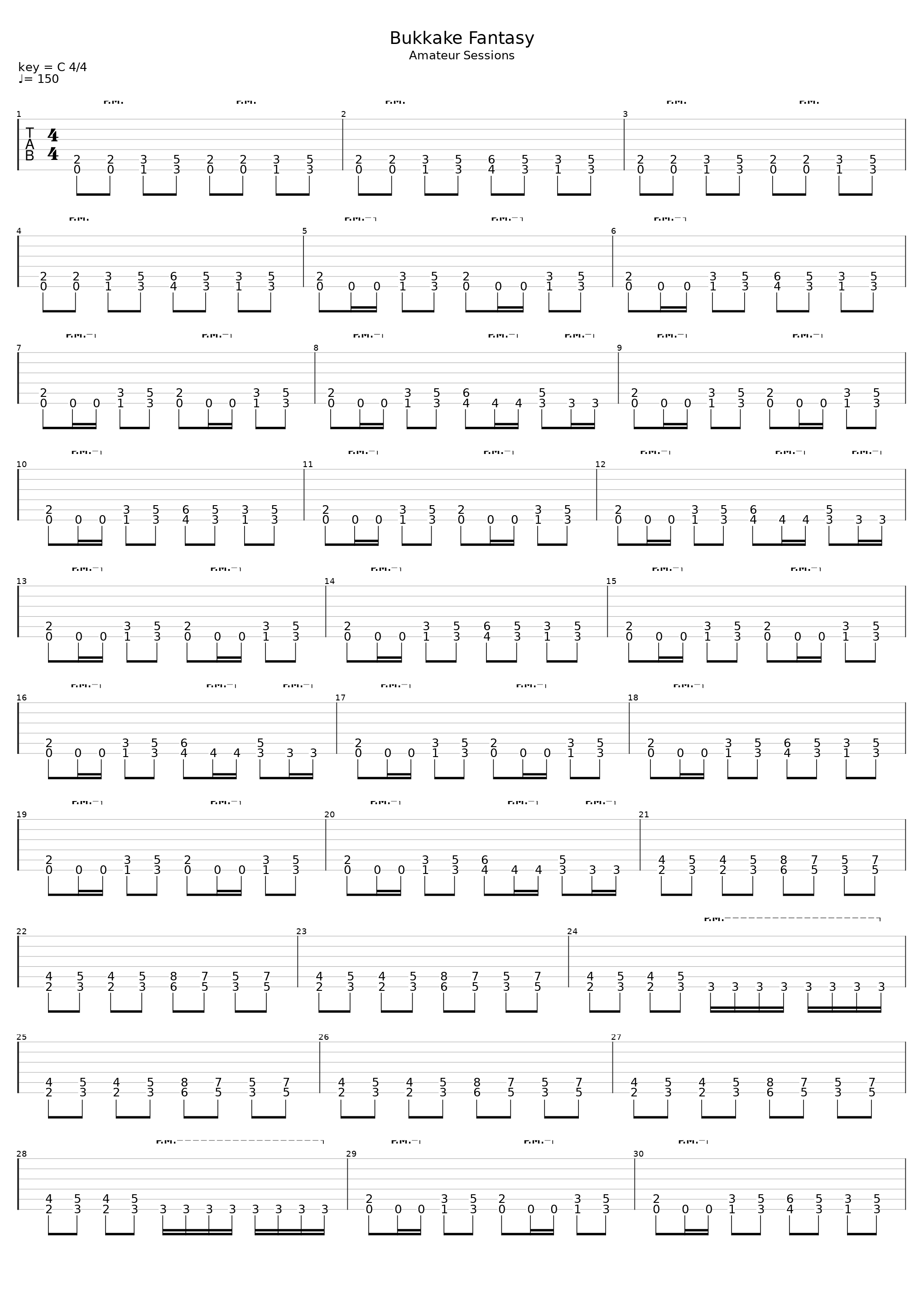 Bukkake Fantasy_Vaginal Cadaver_1