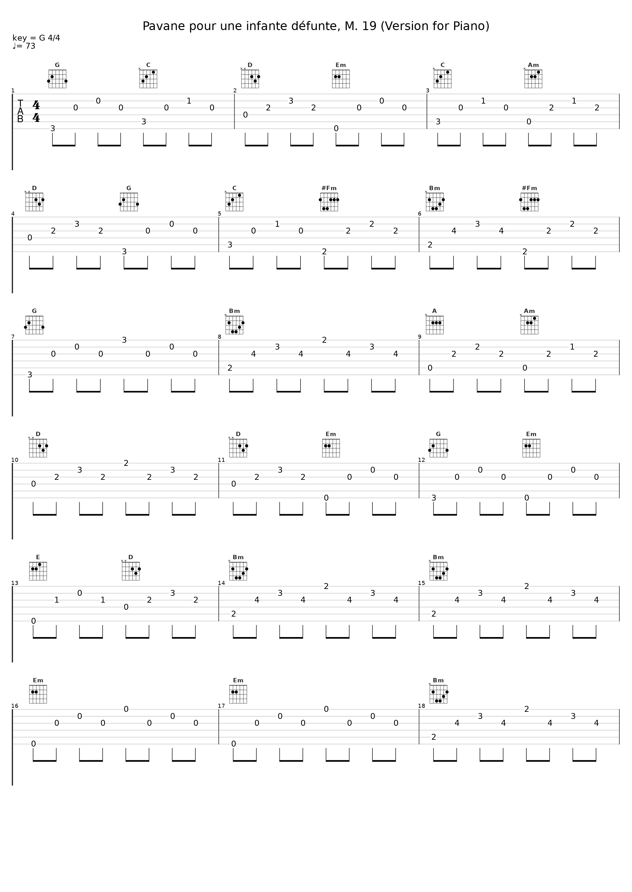 Pavane pour une infante défunte, M. 19 (Version for Piano)_Marcelle Meyer_1