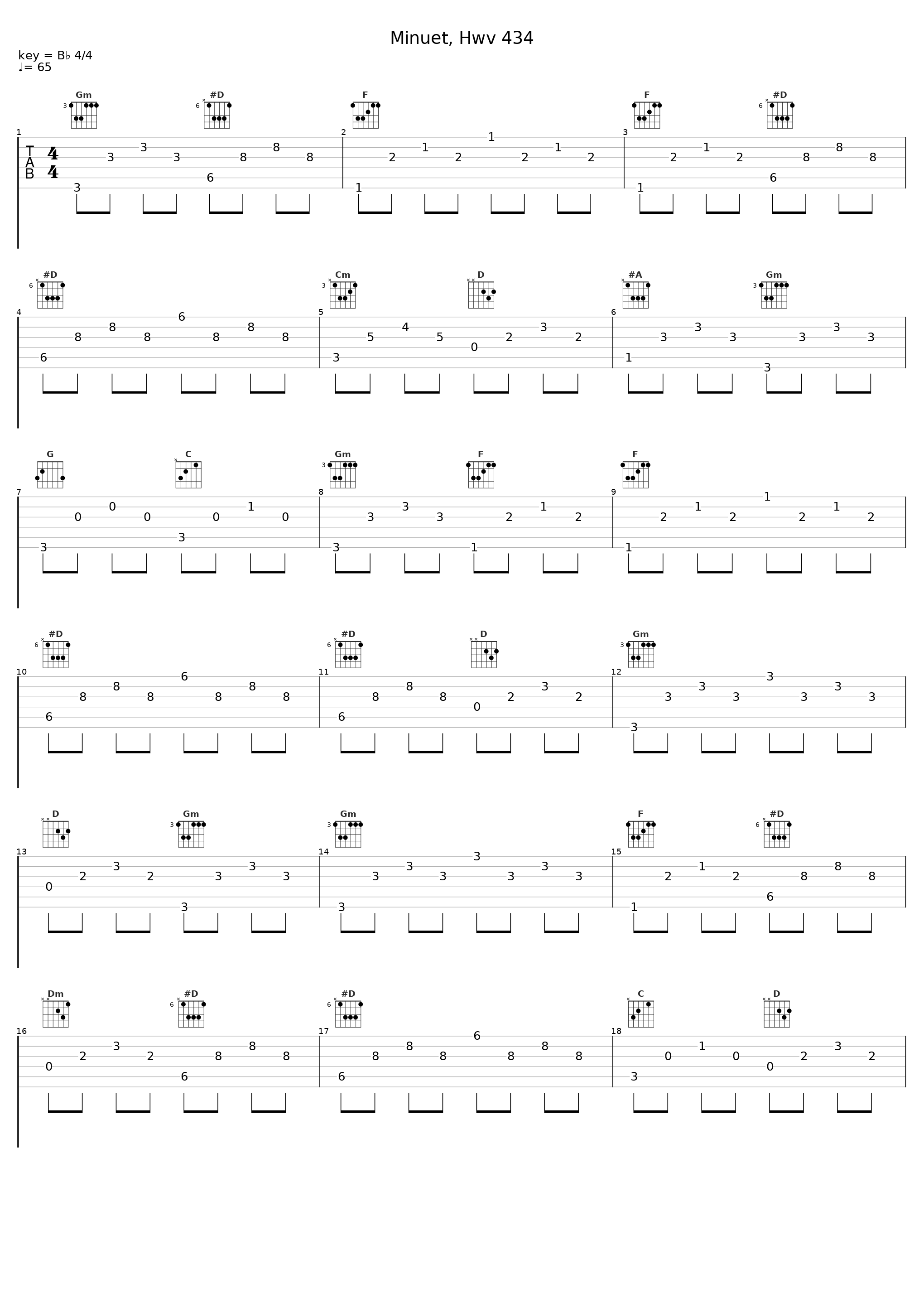 Minuet, Hwv 434_Paulo Martelli_1