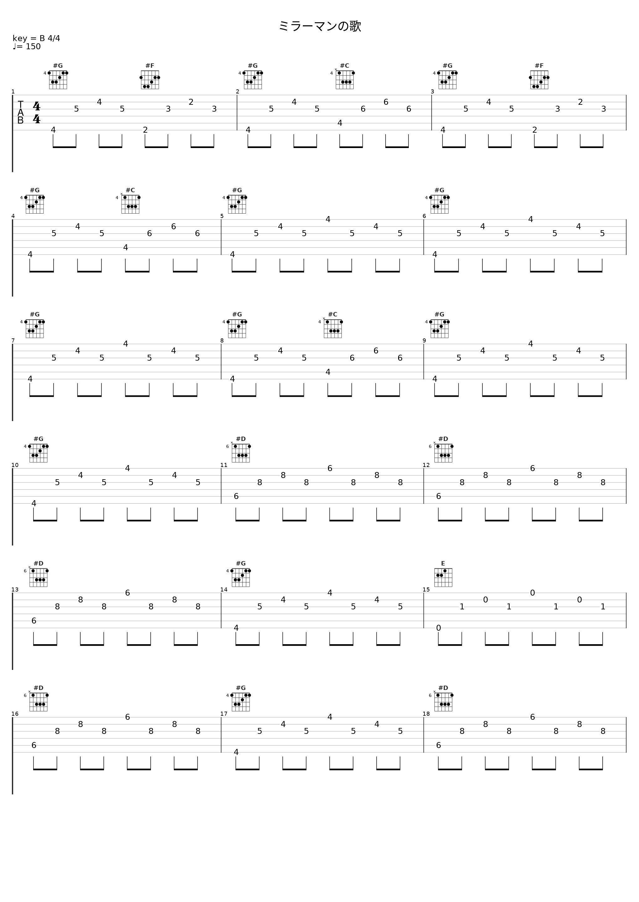 ミラーマンの歌_animetal_1