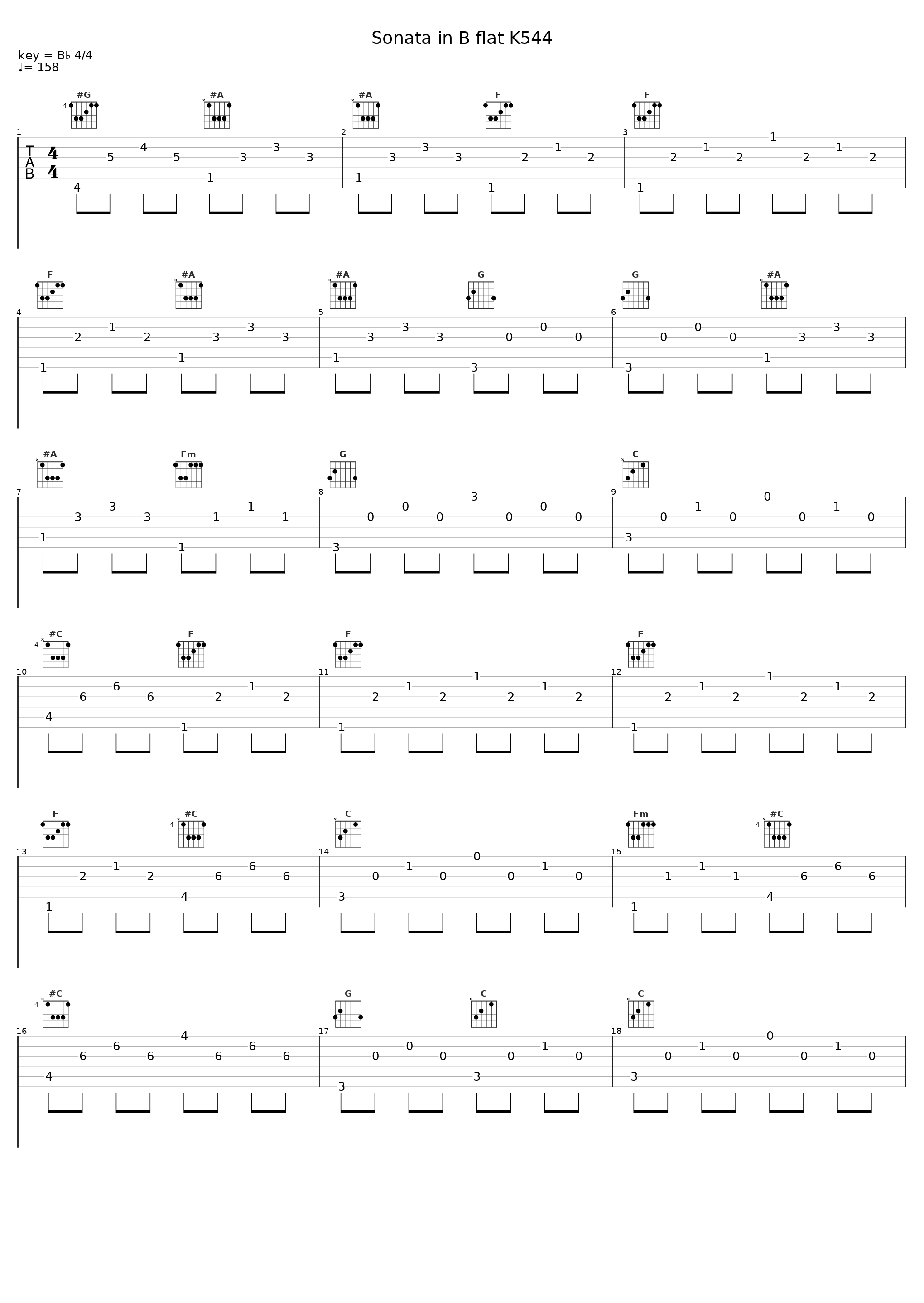 Sonata in B flat K544_Wanda Landowska_1