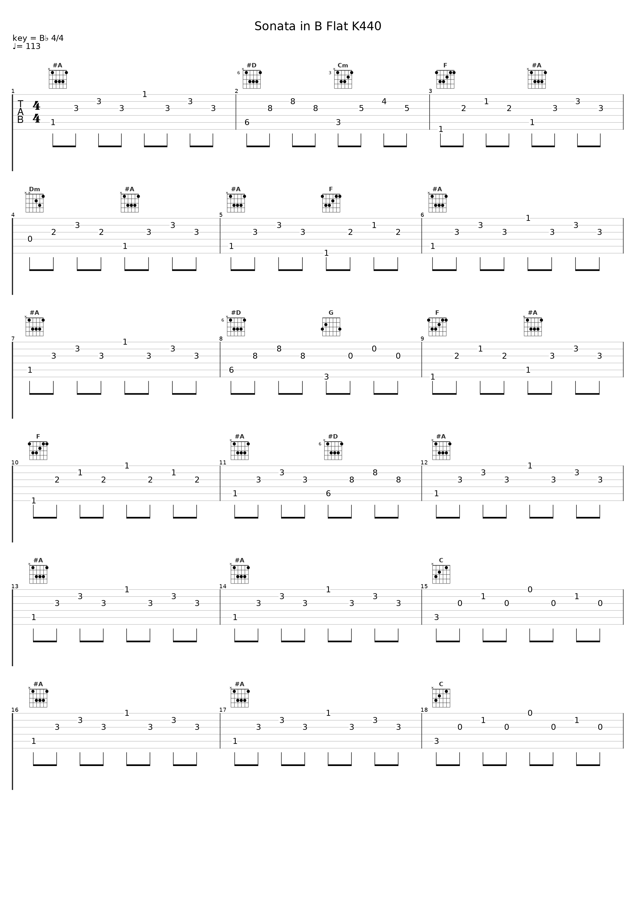 Sonata in B Flat K440_Wanda Landowska_1