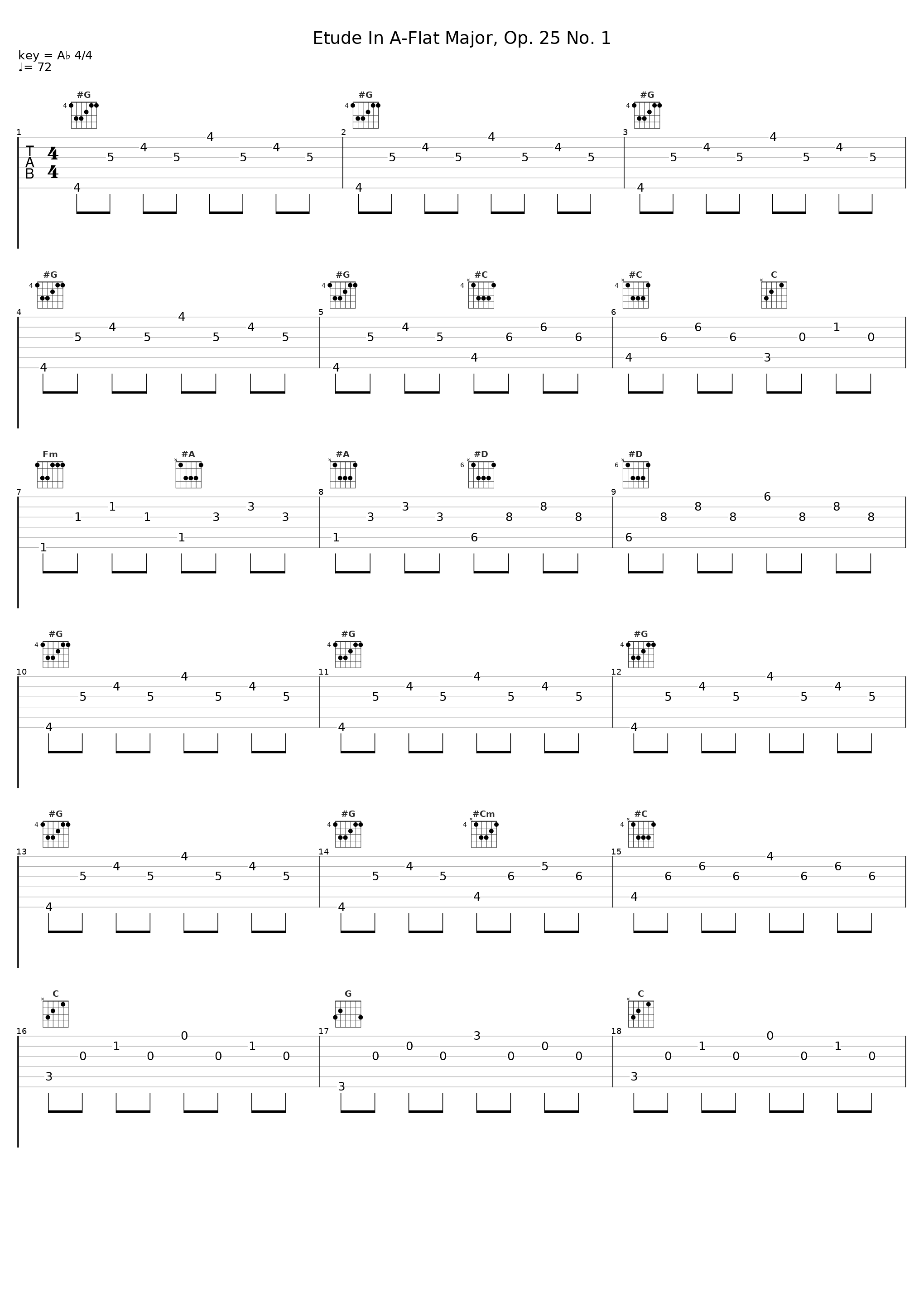 Etude In A-Flat Major, Op. 25 No. 1_Liberace_1