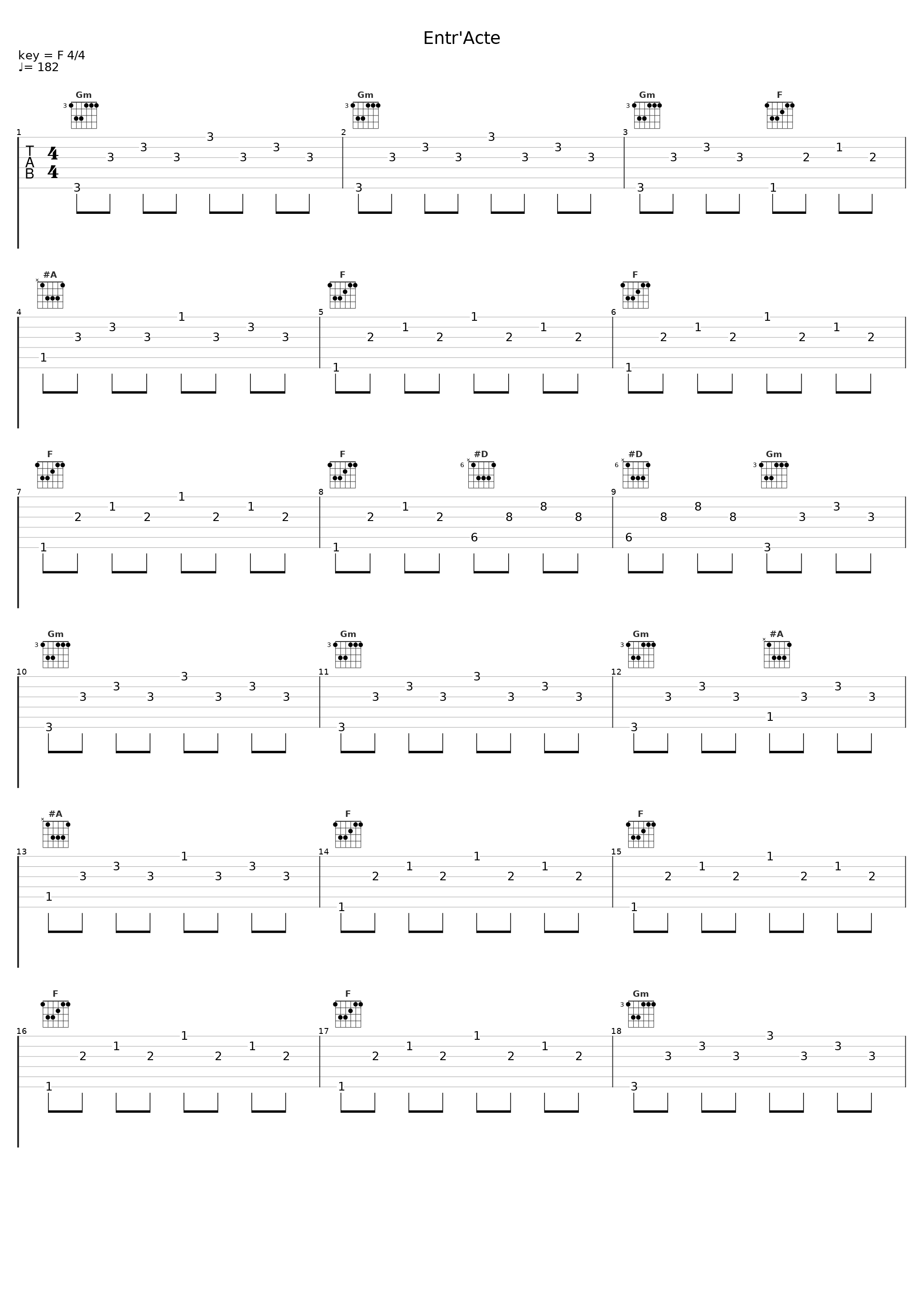 Entr'Acte_Sylvester Levay_1