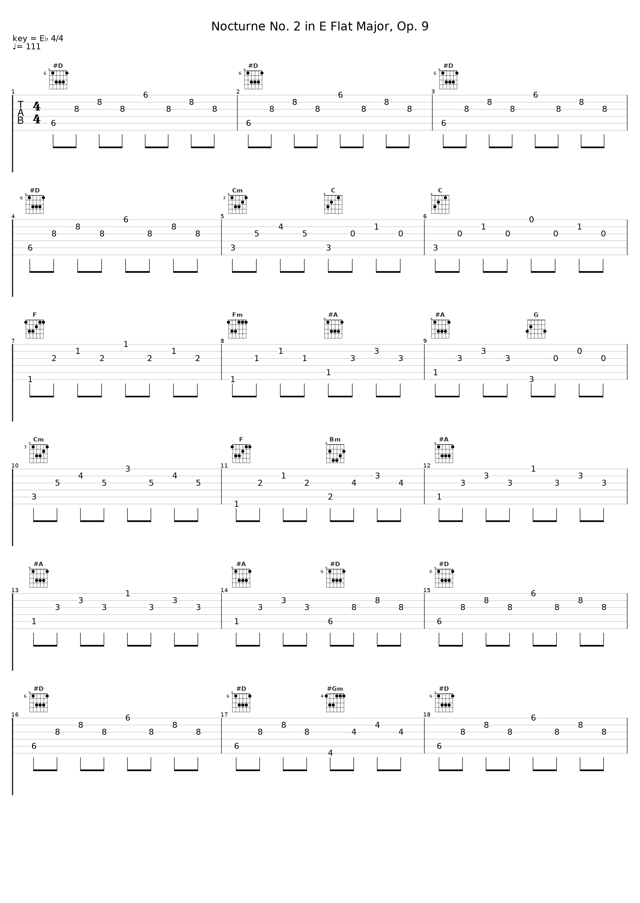 Nocturne No. 2 in E Flat Major, Op. 9_Liberace_1