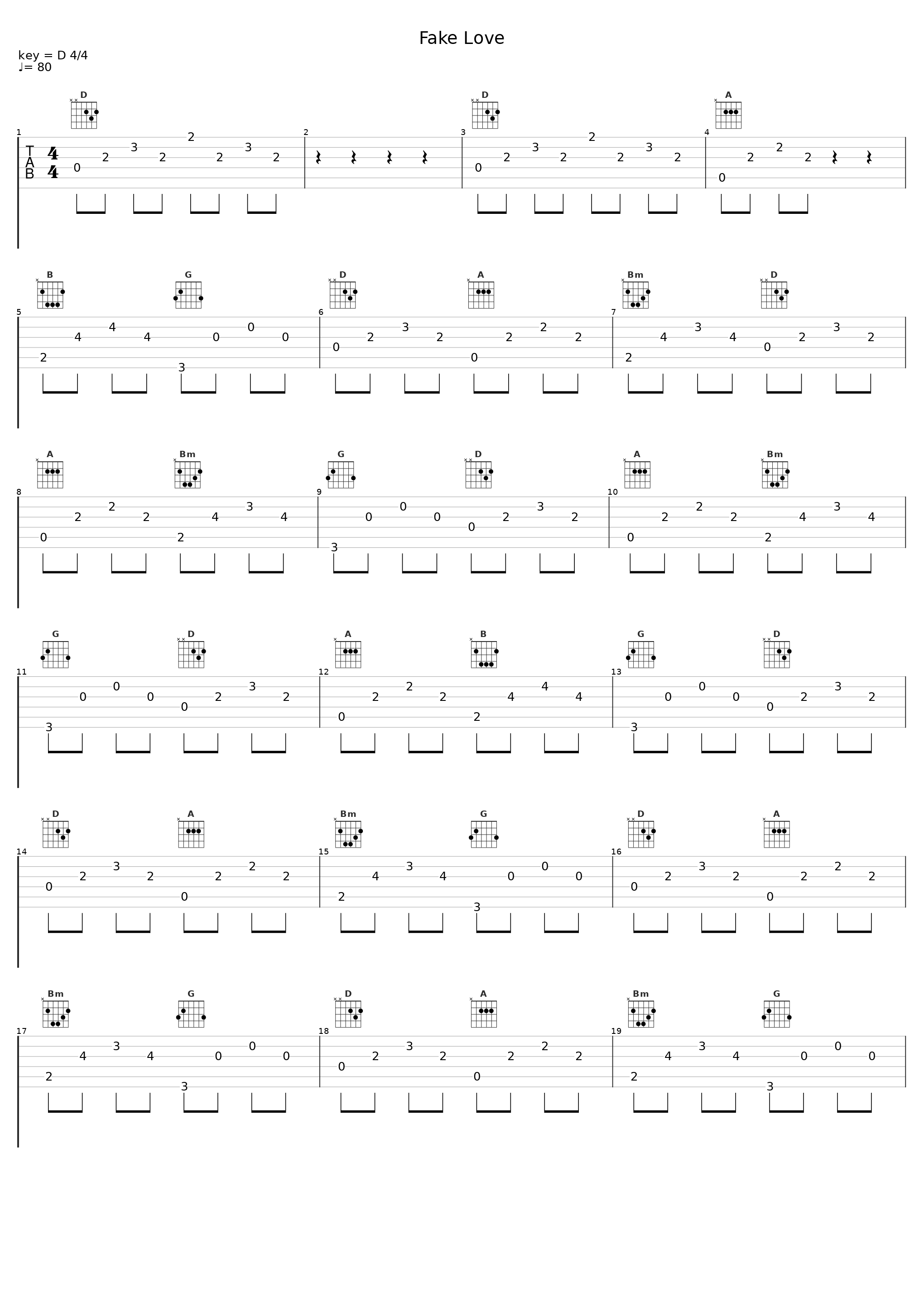 Fake Love_ELEVATION RHYTHM_1