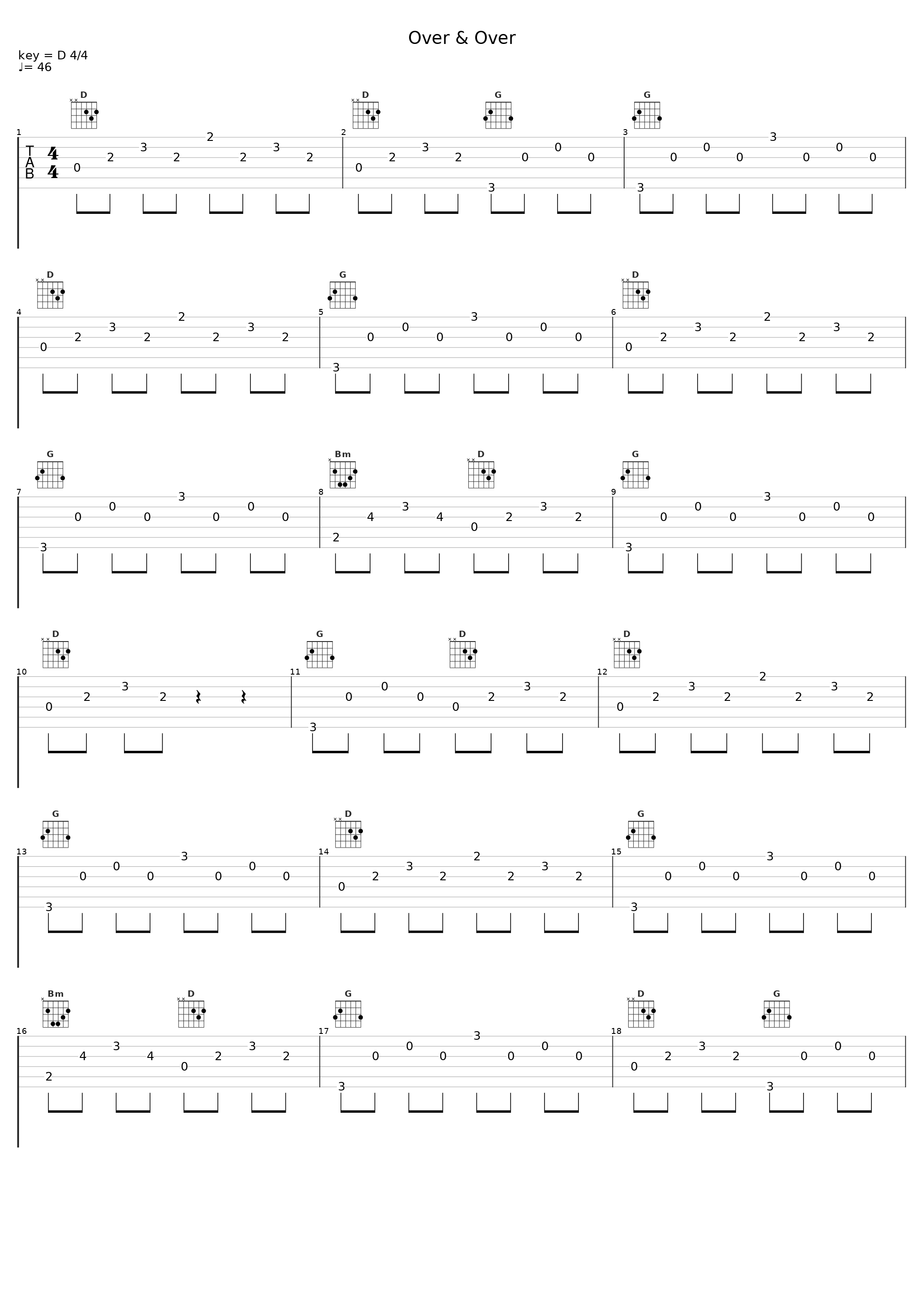 Over & Over_ELEVATION RHYTHM_1