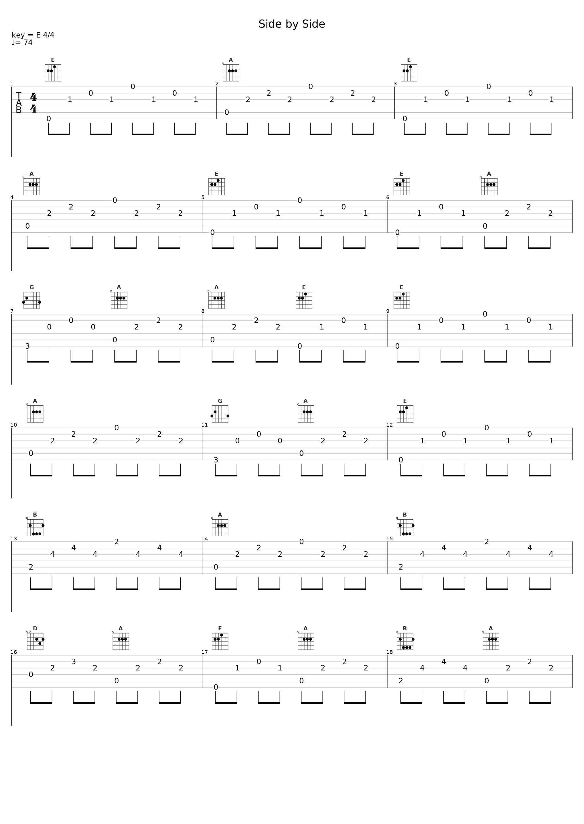 Side by Side_Equals_1