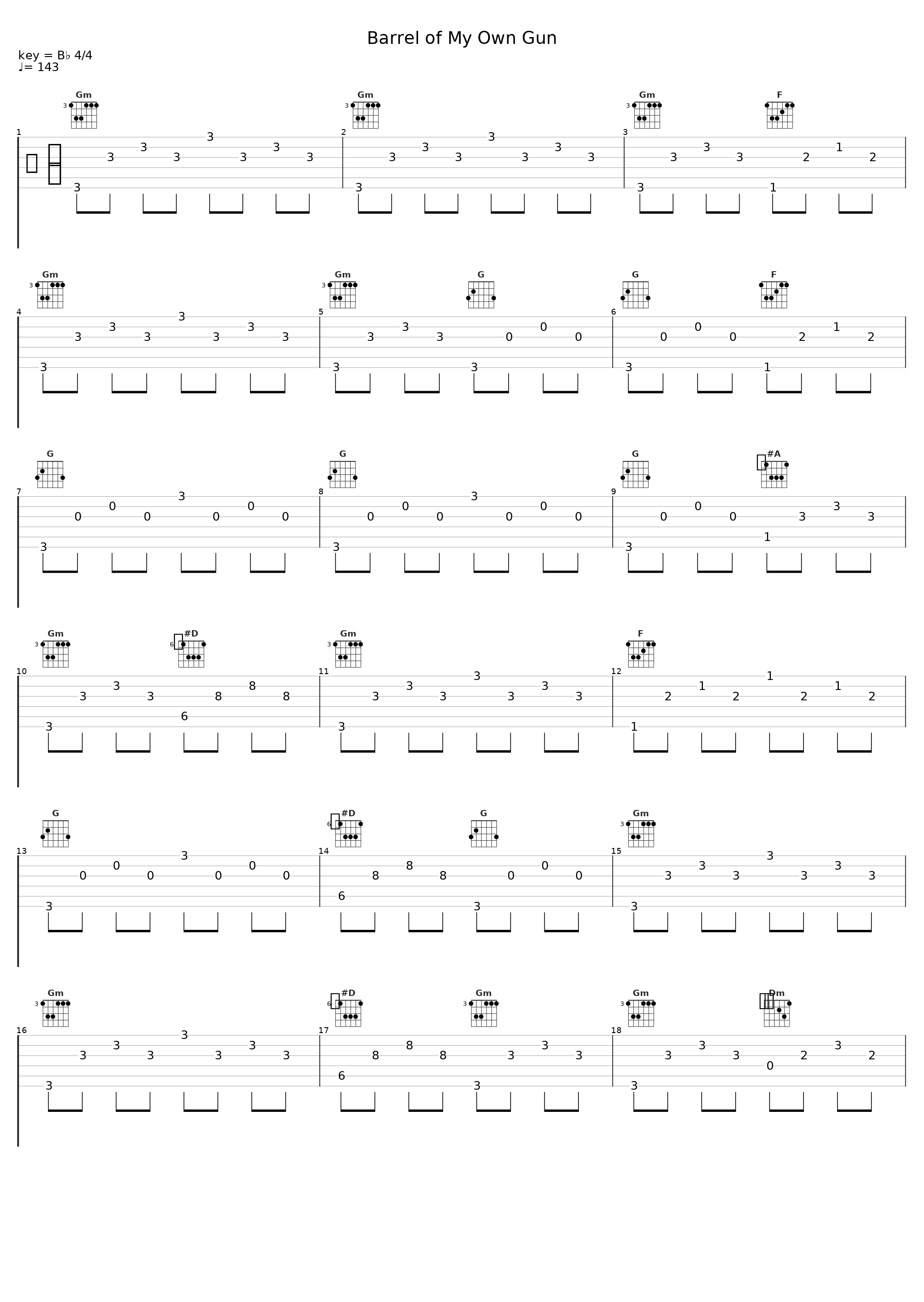 Barrel of My Own Gun_布袋寅泰_1