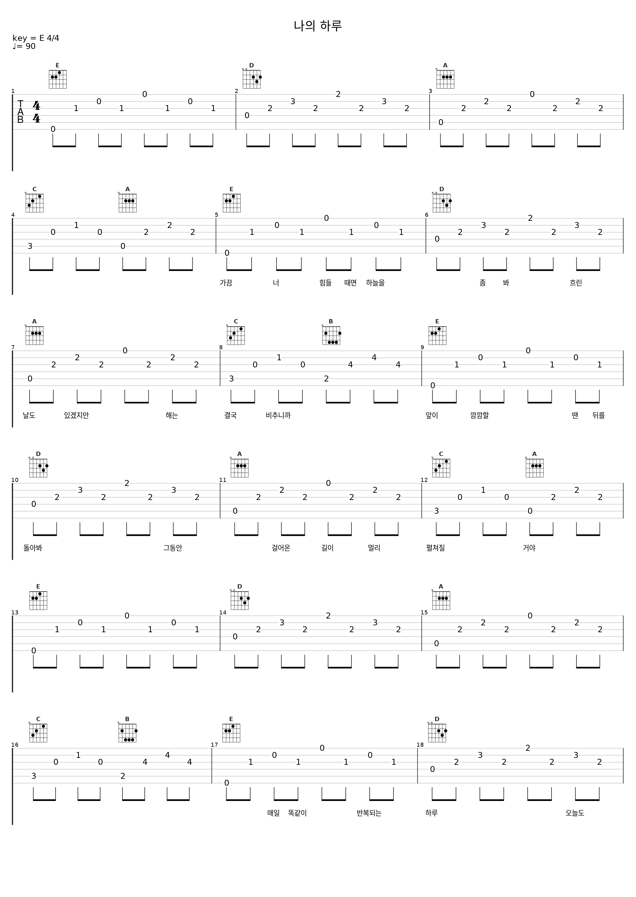 나의 하루_406号 Project,조세_1