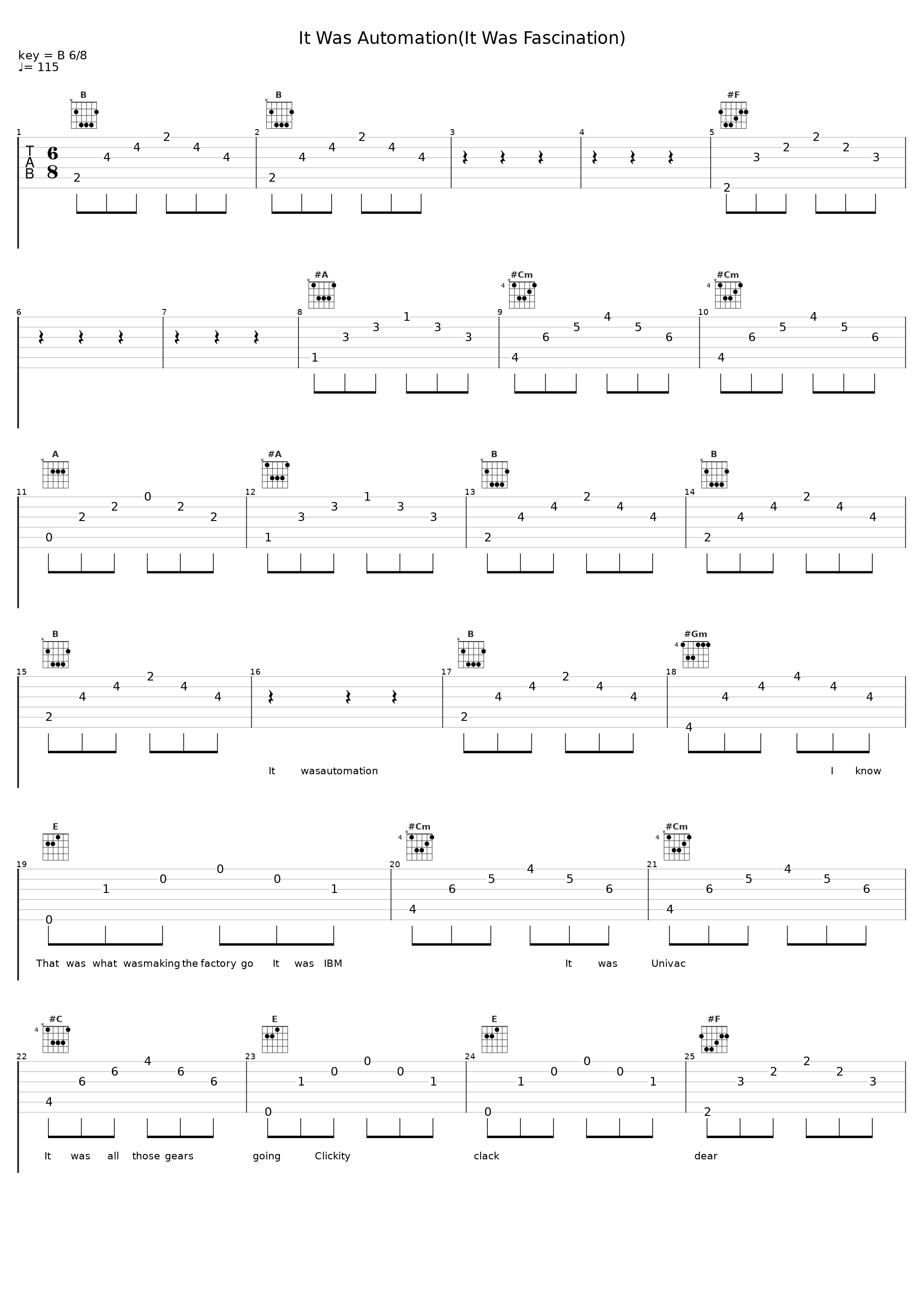 It Was Automation(It Was Fascination)_Allan Sherman_1