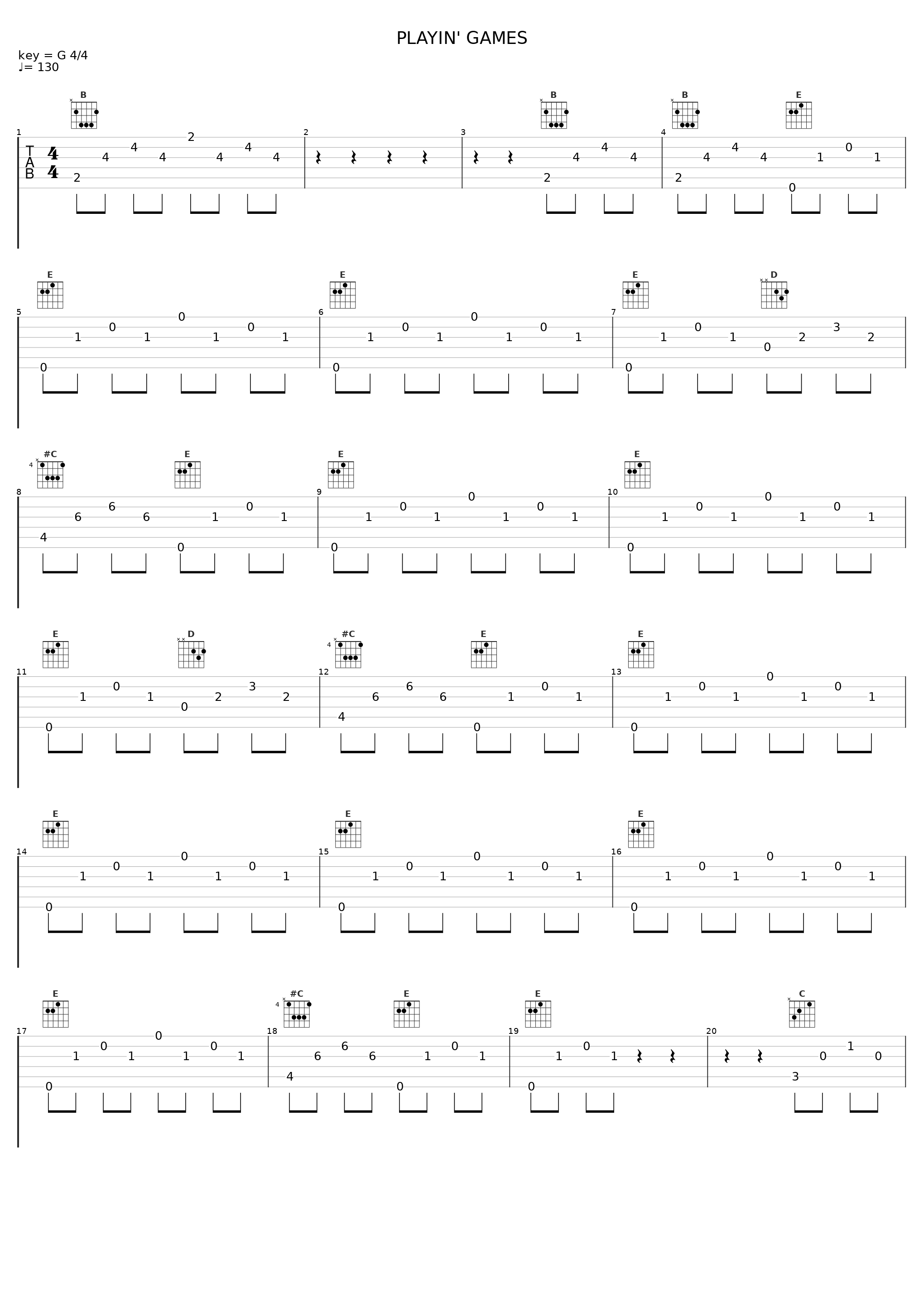 PLAYIN' GAMES_LOUDNESS_1
