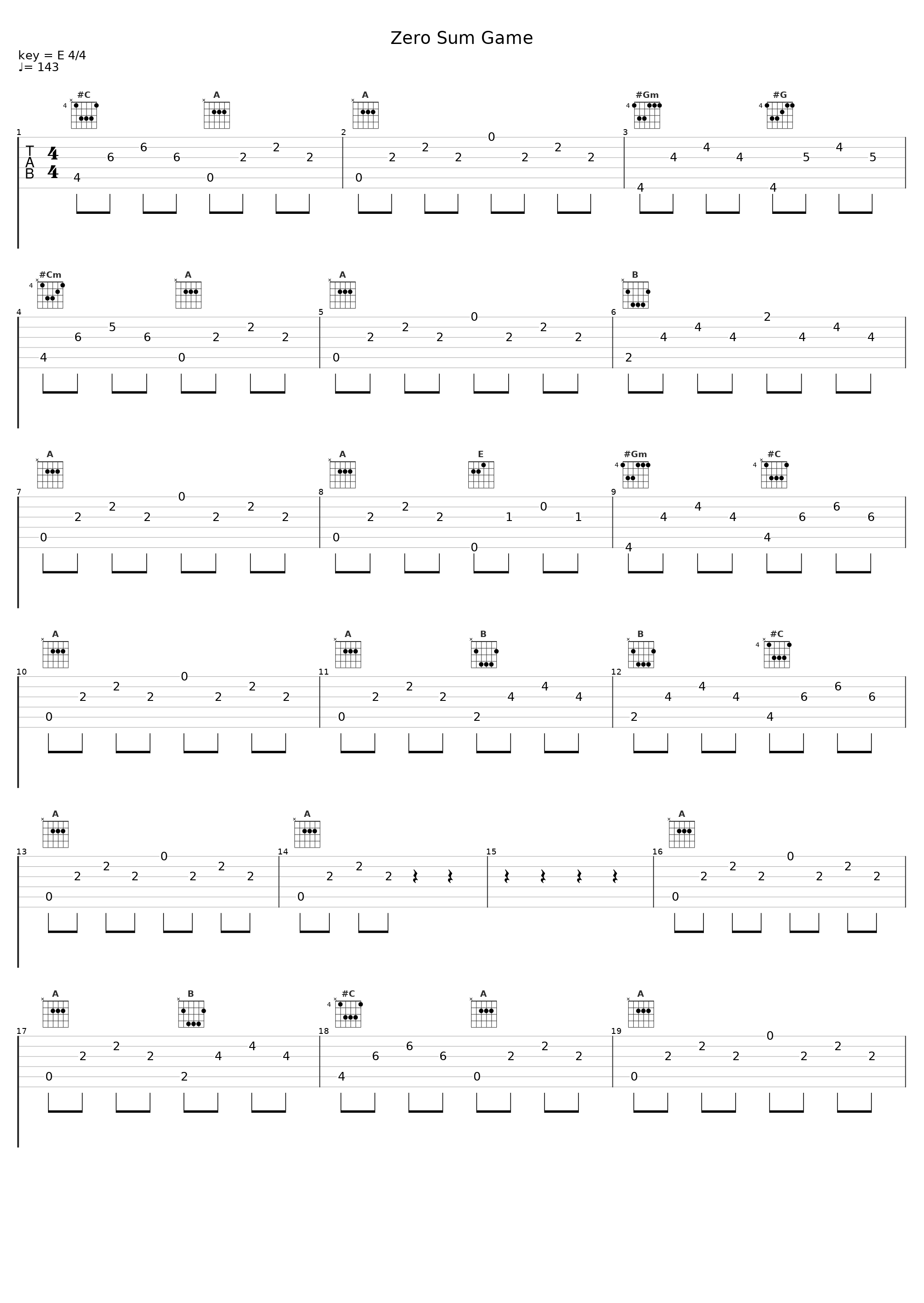 Zero Sum Game_Capstan_1
