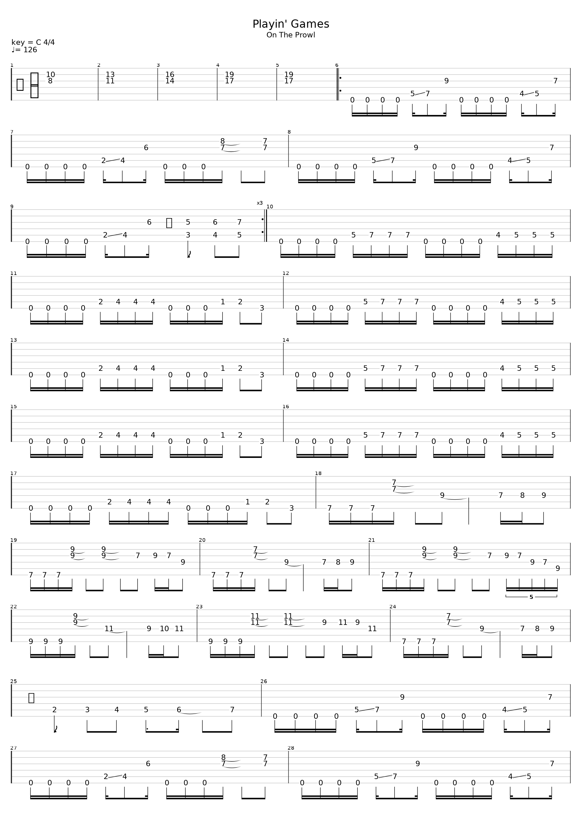 Playin Games_Loudness_1