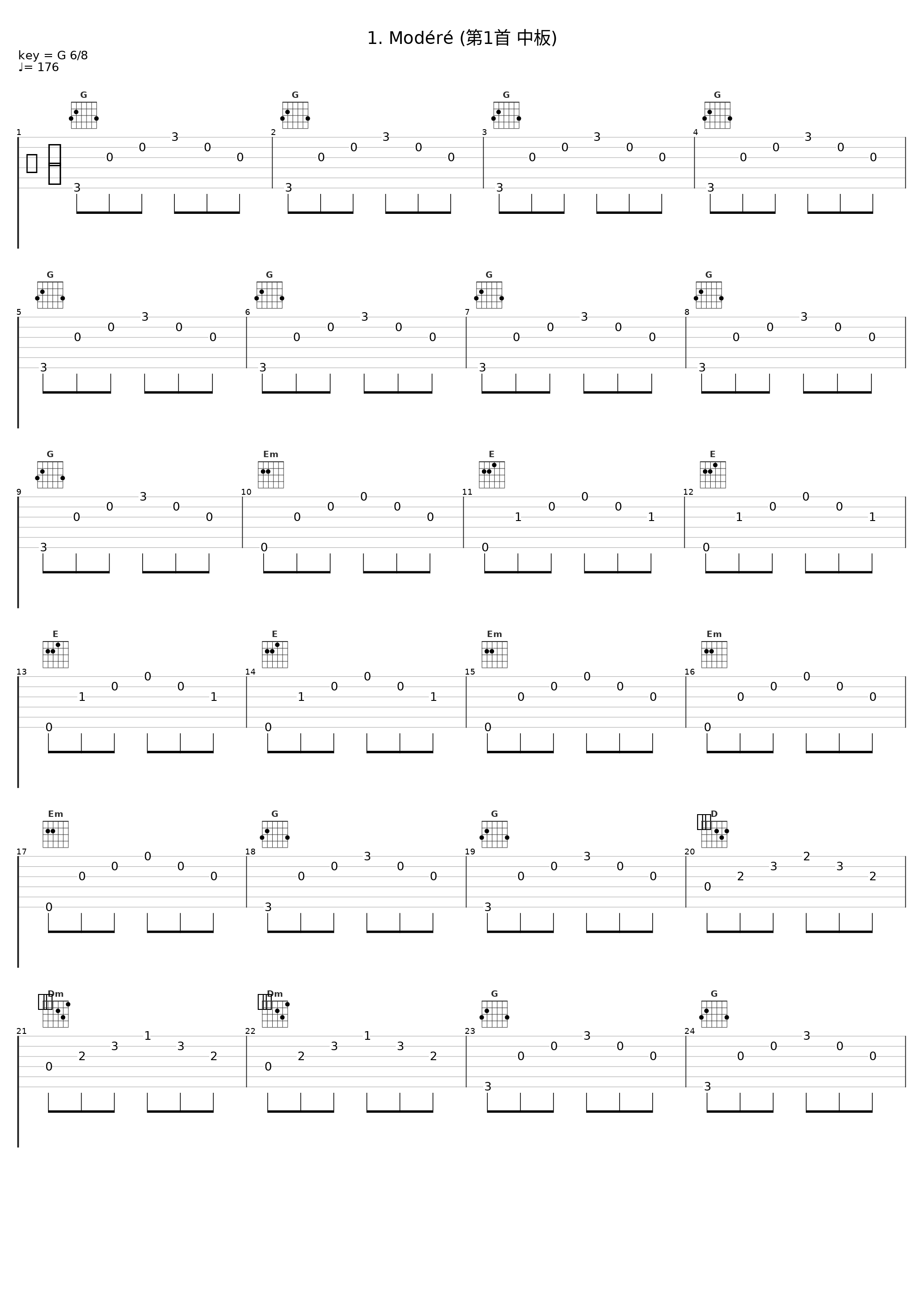 1. Modéré (第1首 中板)_Orchestra Sinfonica RAI Di Torino,Peter Maag_1