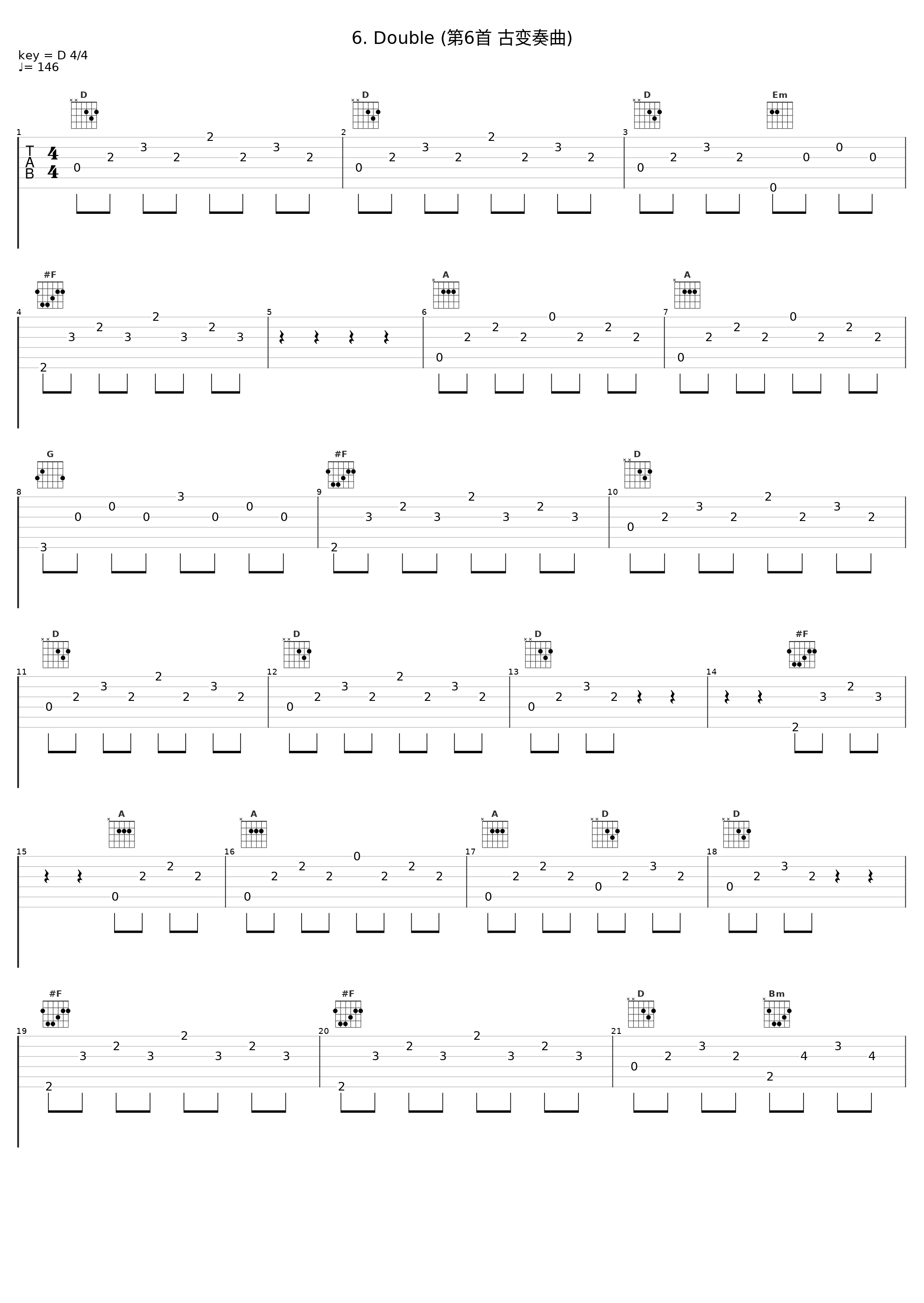 6. Double (第6首 古变奏曲)_Nathan Milstein_1