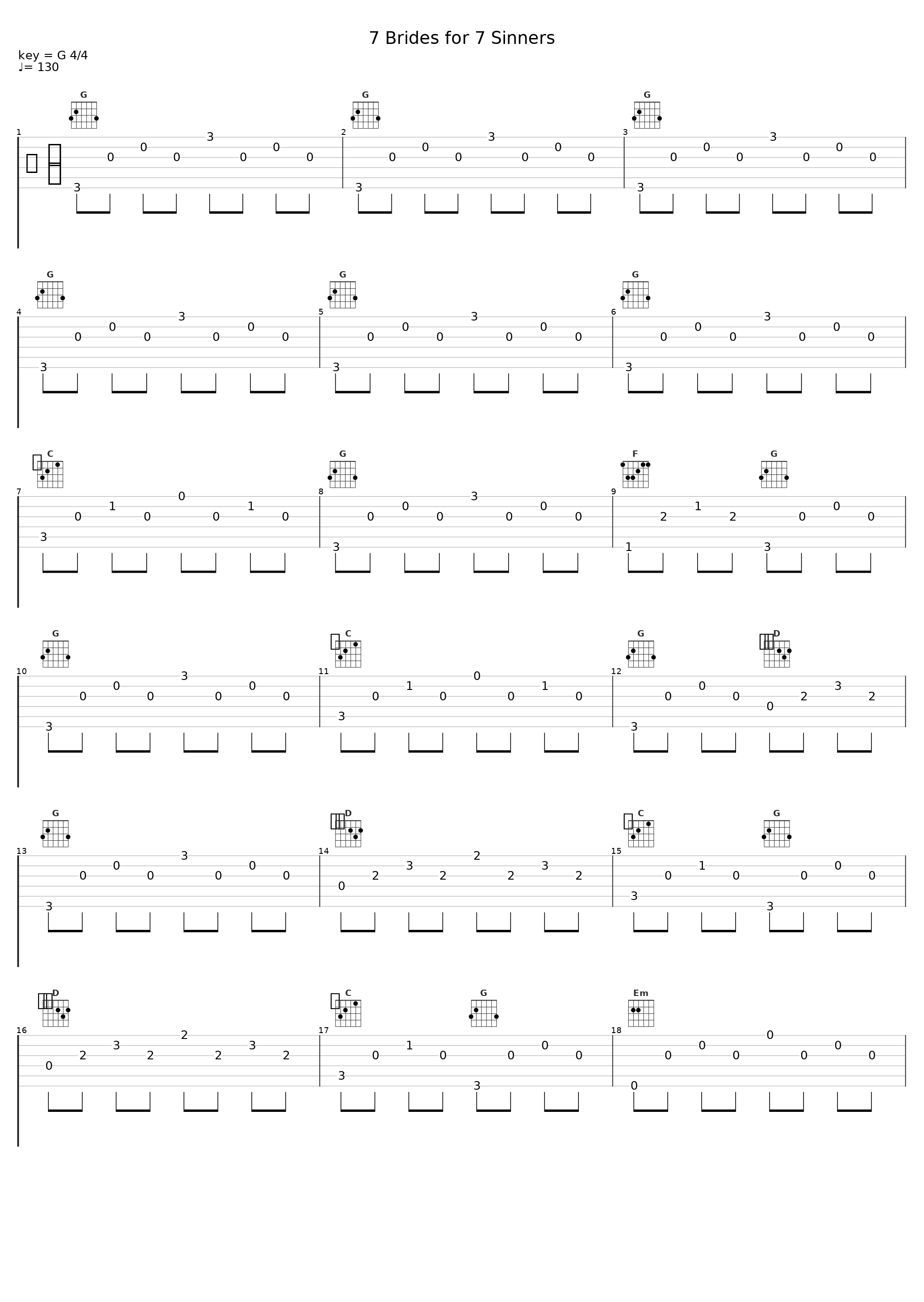7 Brides for 7 Sinners_Carbon Leaf_1