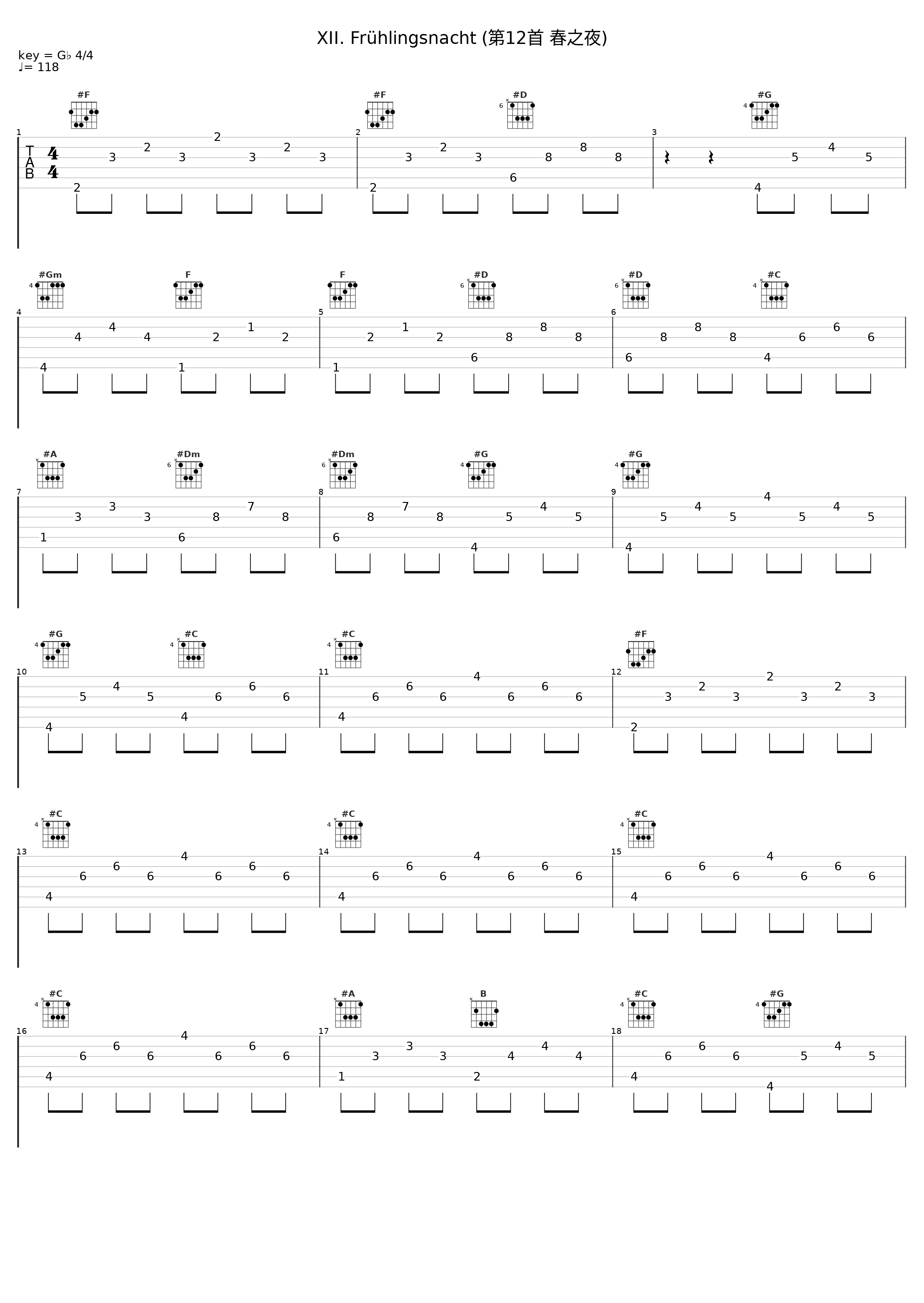 XII. Frühlingsnacht (第12首 春之夜)_Dorothea Roschmann,內田光子_1