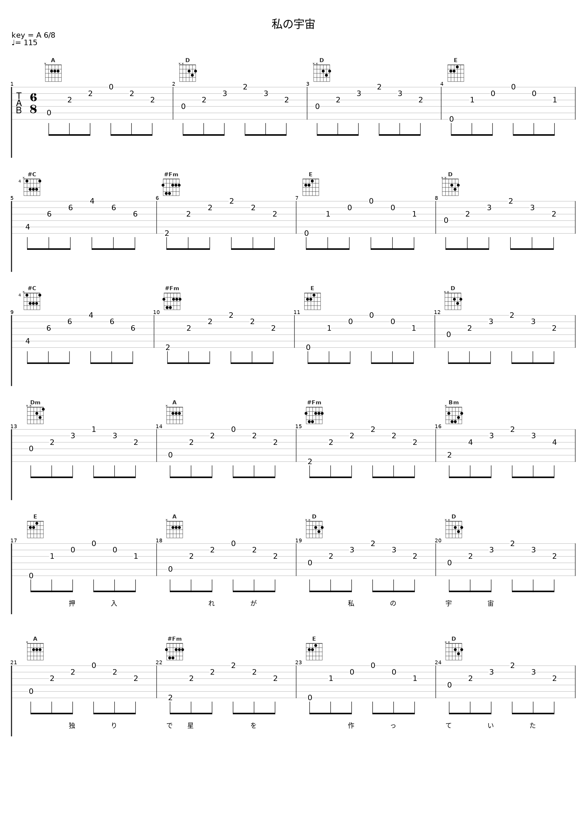 私の宇宙_CHARAN PO RANTAN_1