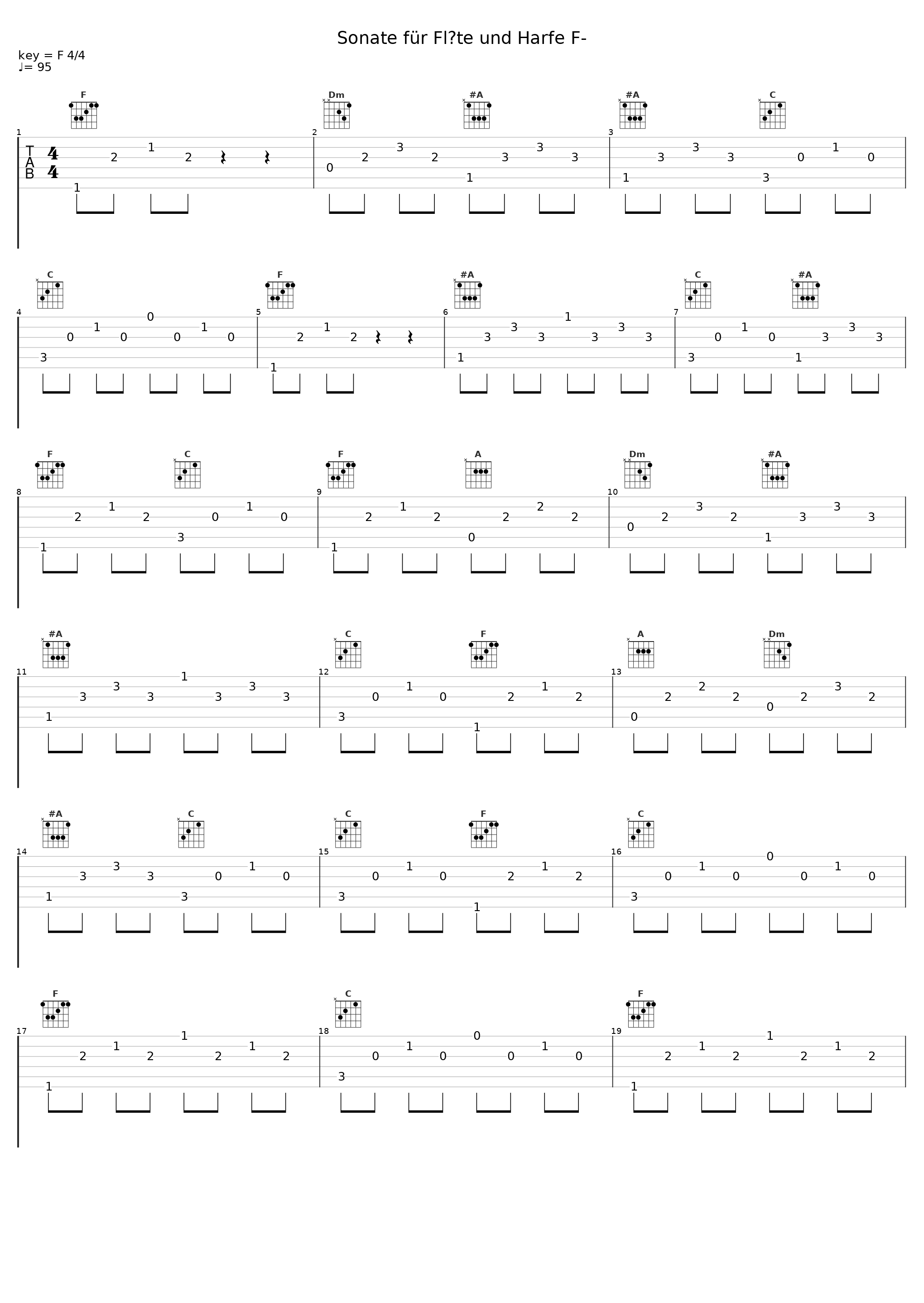 Sonate für Fl?te und Harfe F-_Classical Artists_1