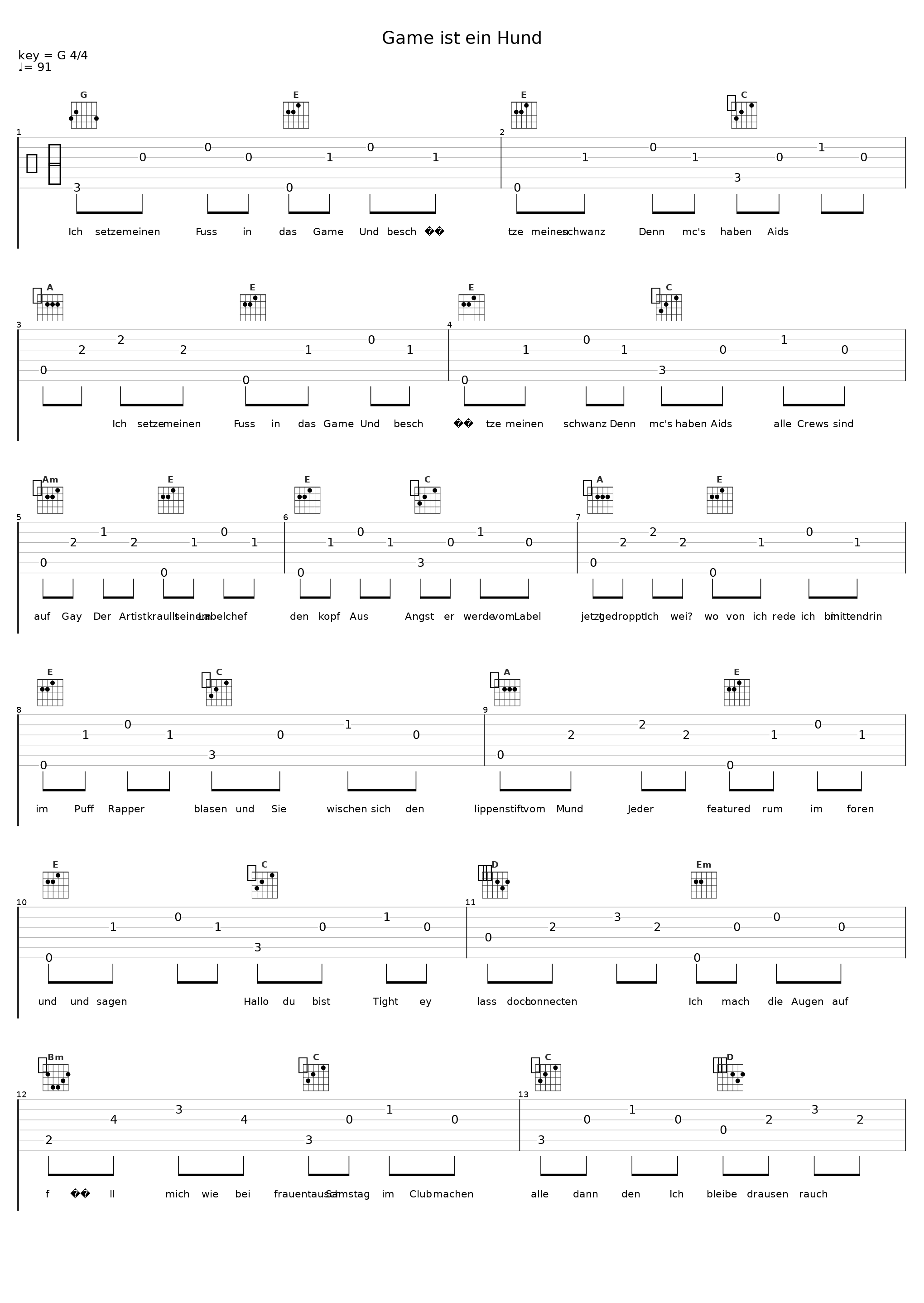 Game ist ein Hund_RAF Camora_1
