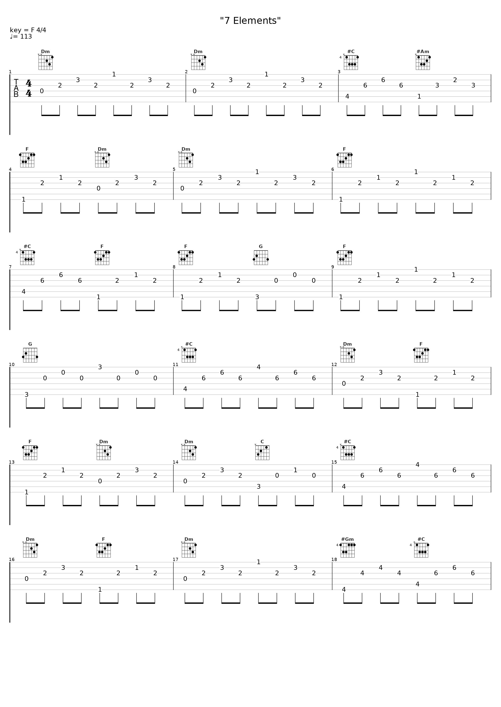 "7 Elements"_NEWS_1