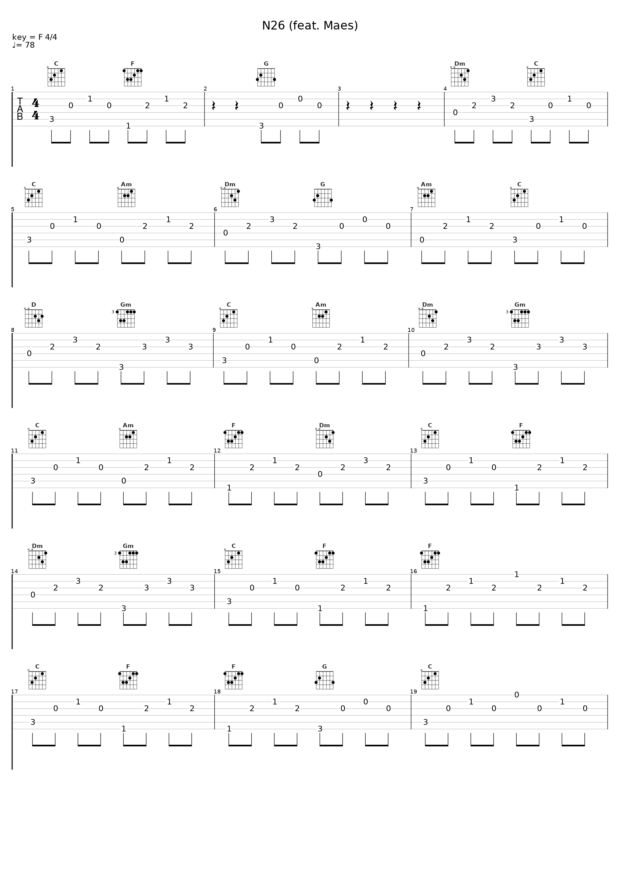 N26 (feat. Maes)_Kaza,MaEs_1