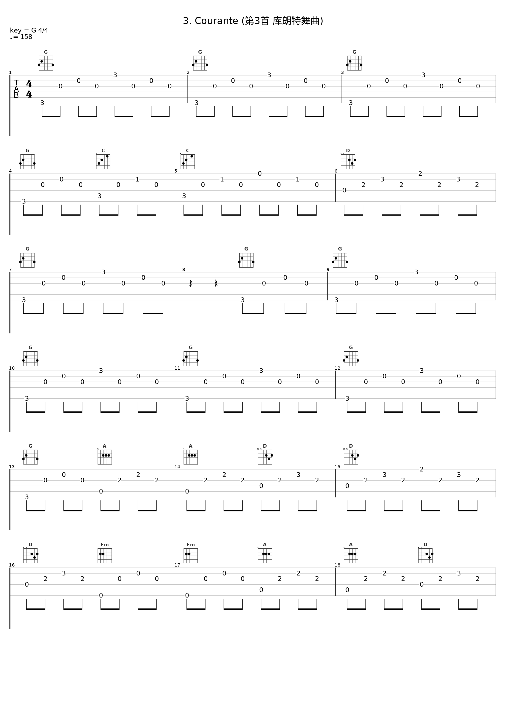 3. Courante (第3首 库朗特舞曲)_Enrico Mainardi_1
