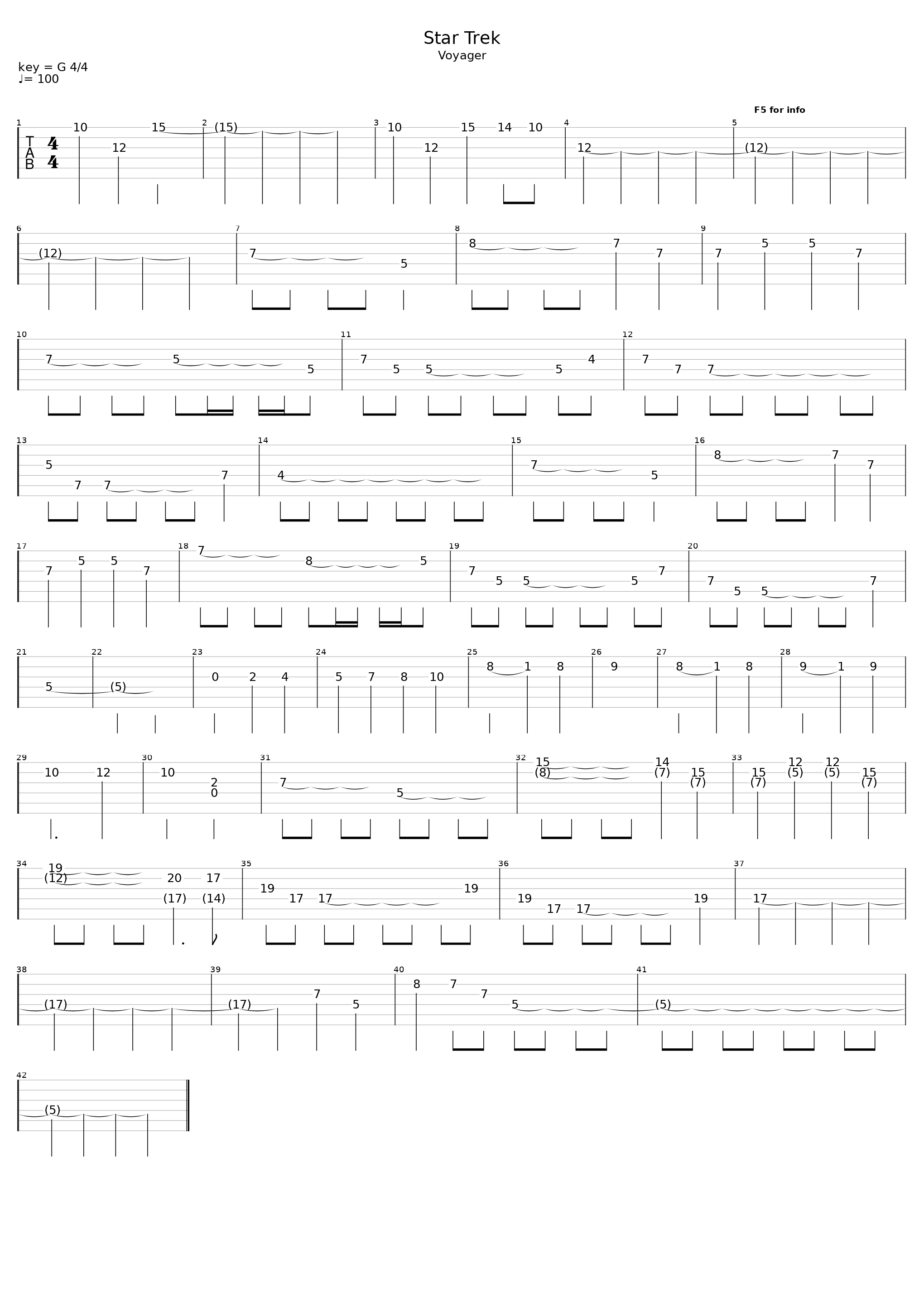 Star Trek Voyager Theme_Misc. Television_1