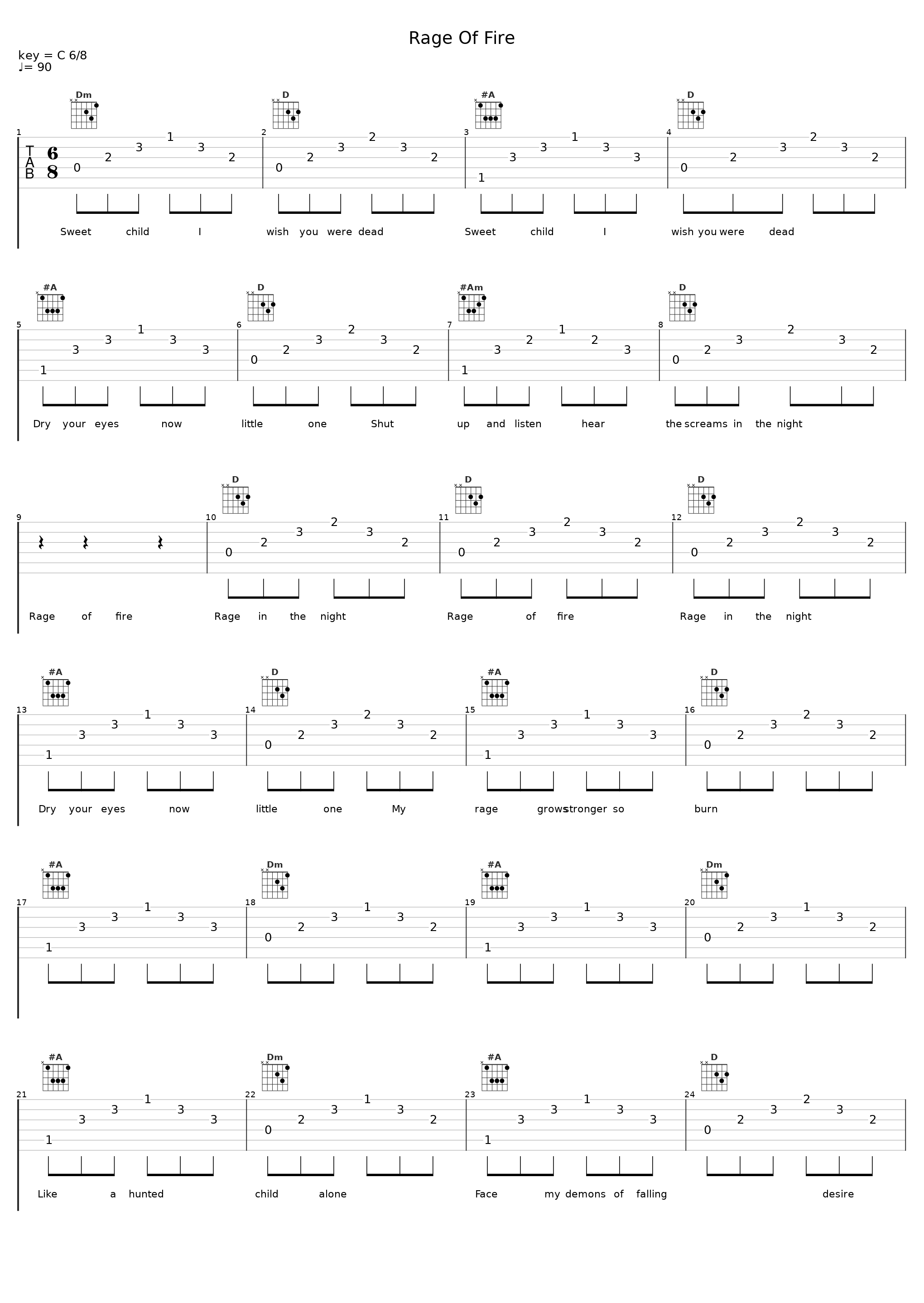 Rage Of Fire_Dismal Euphony_1