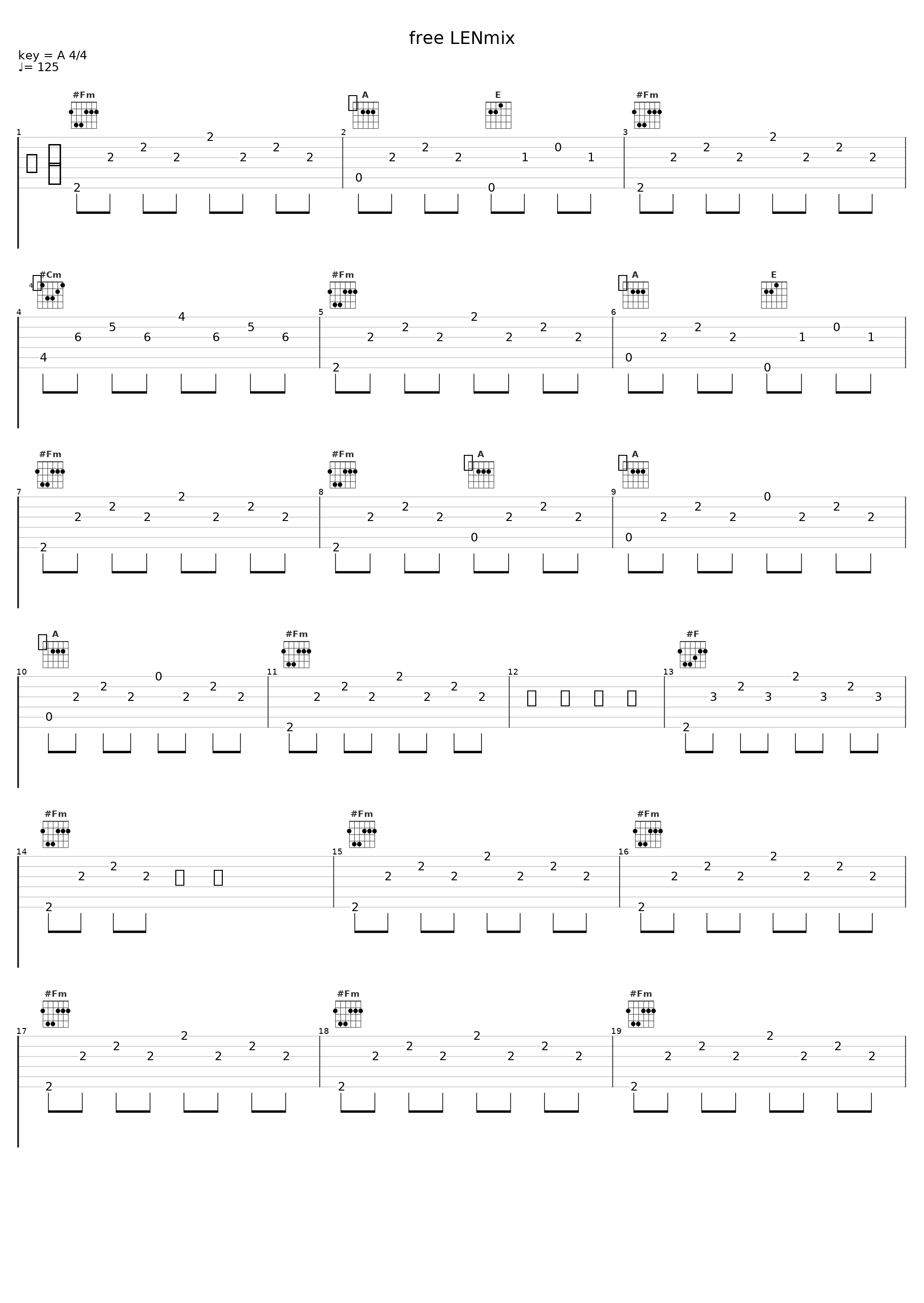 free LENmix_AVTechNO!,巡音流歌,镜音连_1