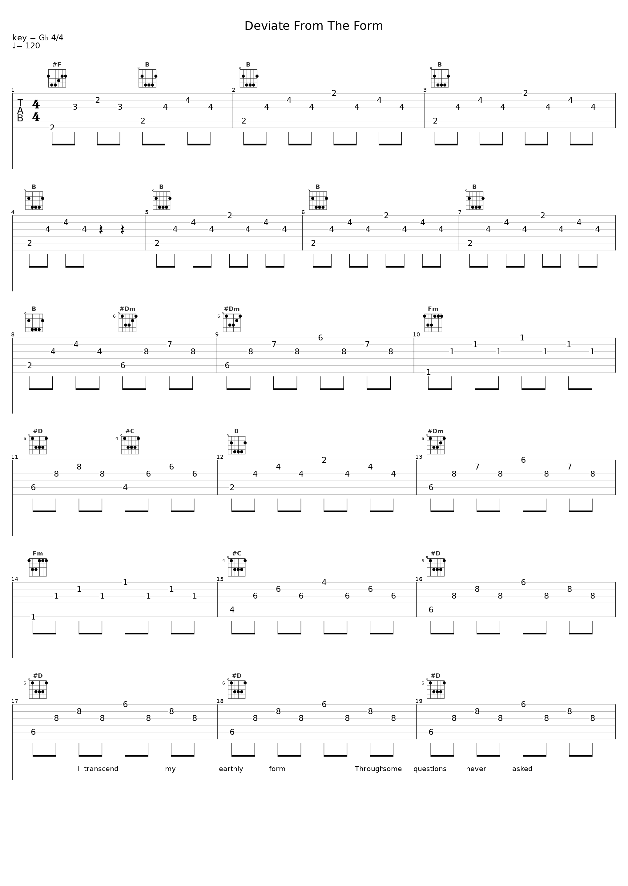 Deviate From The Form_Scar Symmetry_1