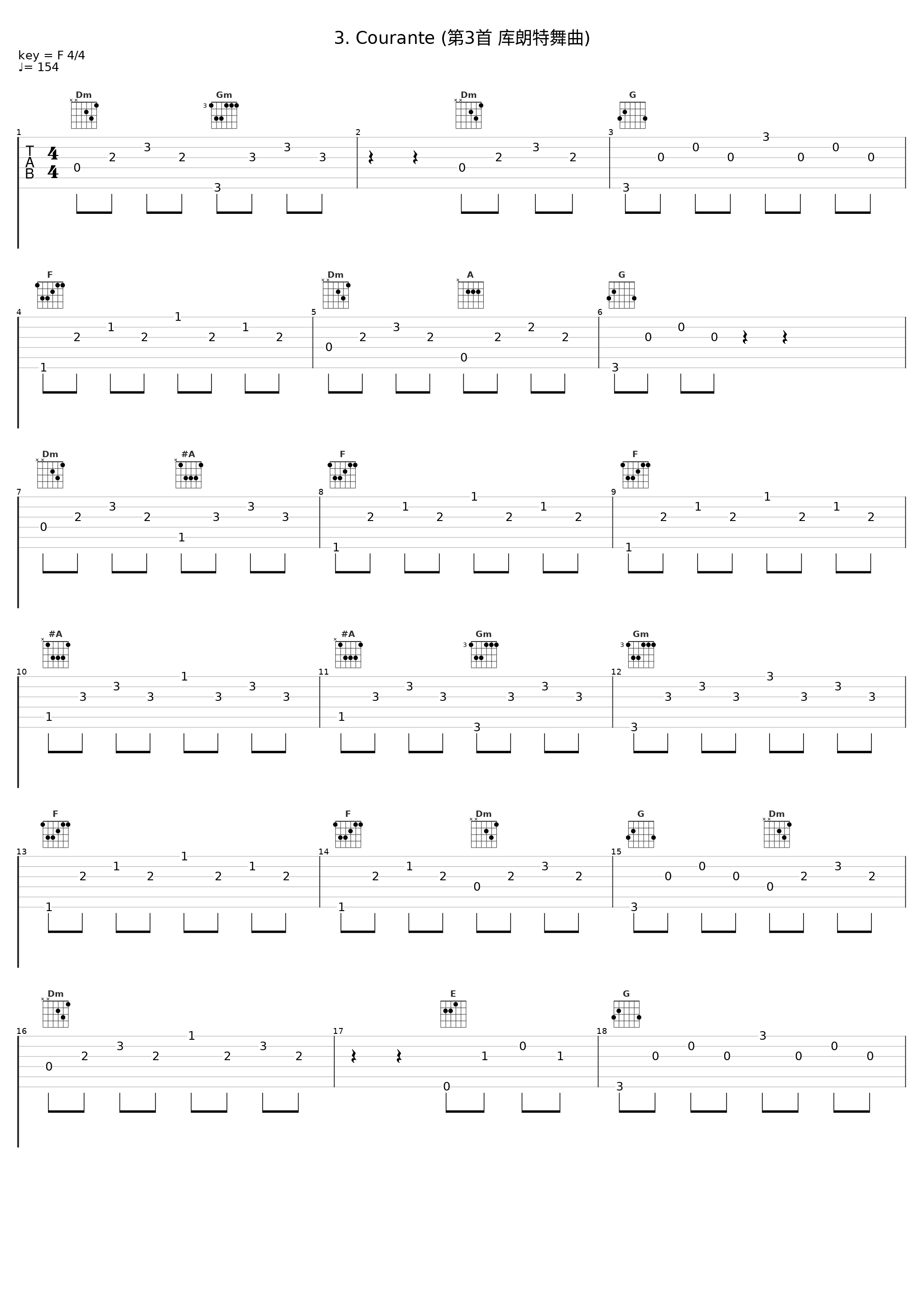 3. Courante (第3首 库朗特舞曲)_Enrico Mainardi_1