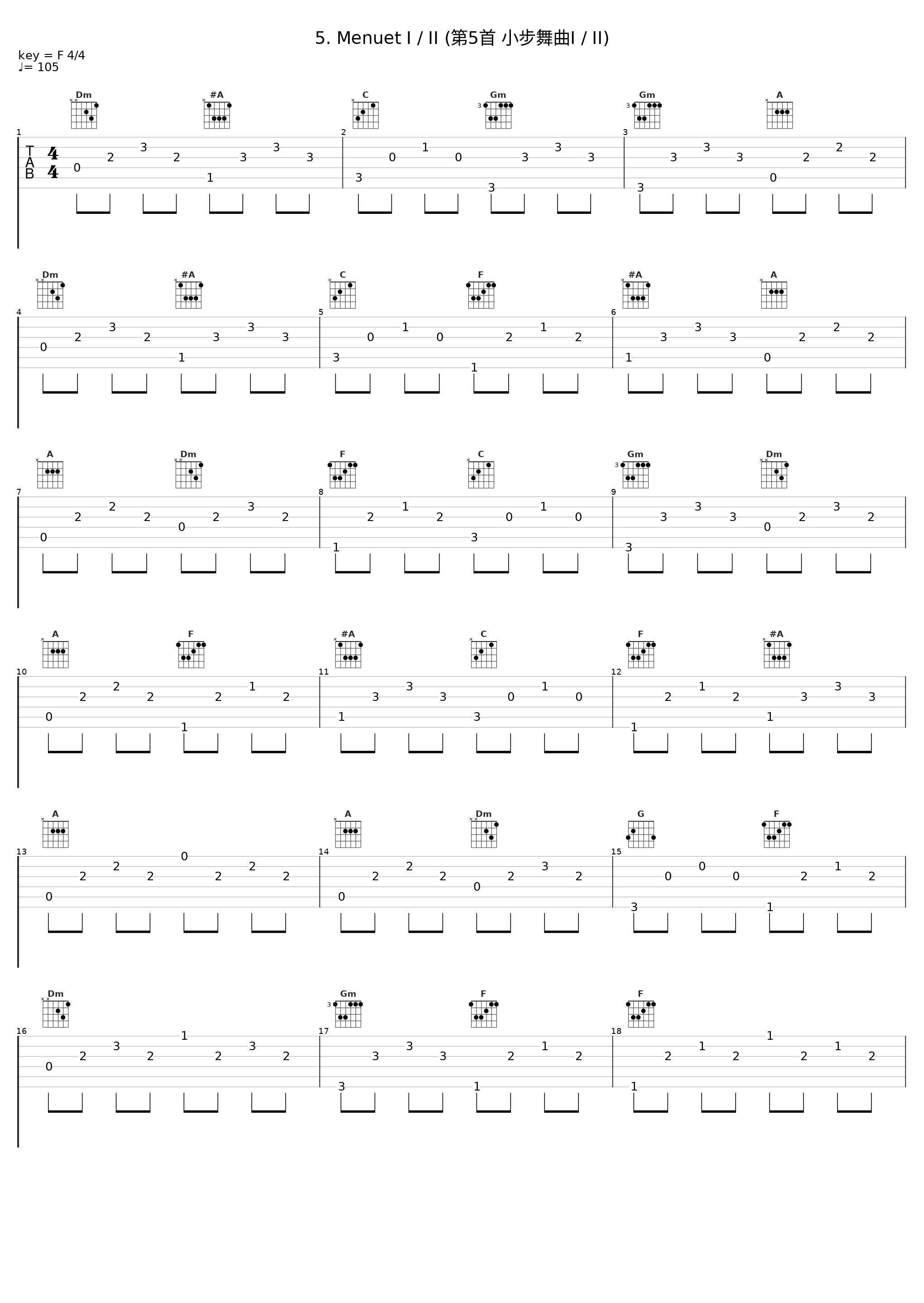 5. Menuet I / II (第5首 小步舞曲I / II)_Enrico Mainardi_1