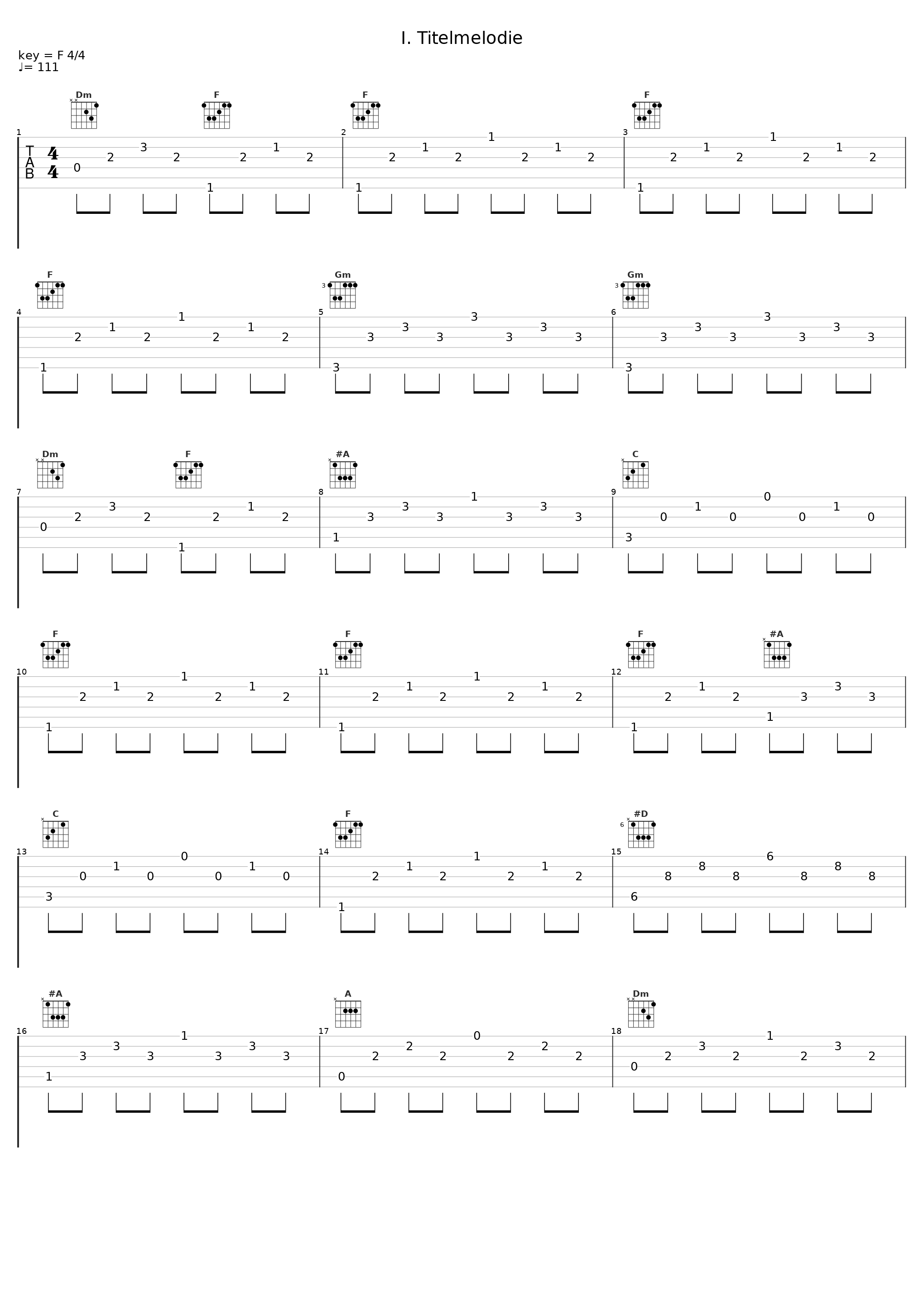 I. Titelmelodie_Haindling_1