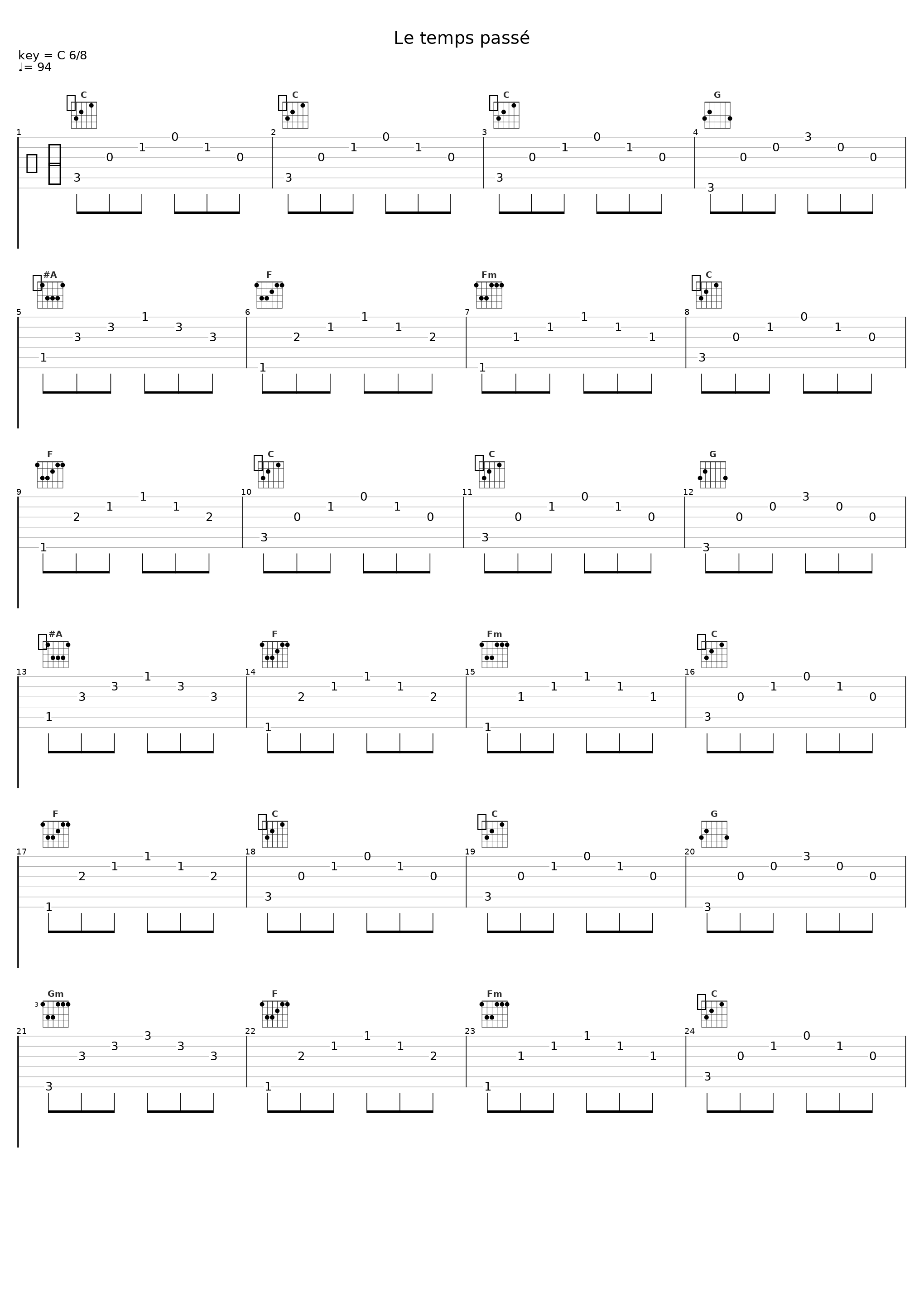 Le temps passé_Ben Mazué,Guillaume Poncelet_1