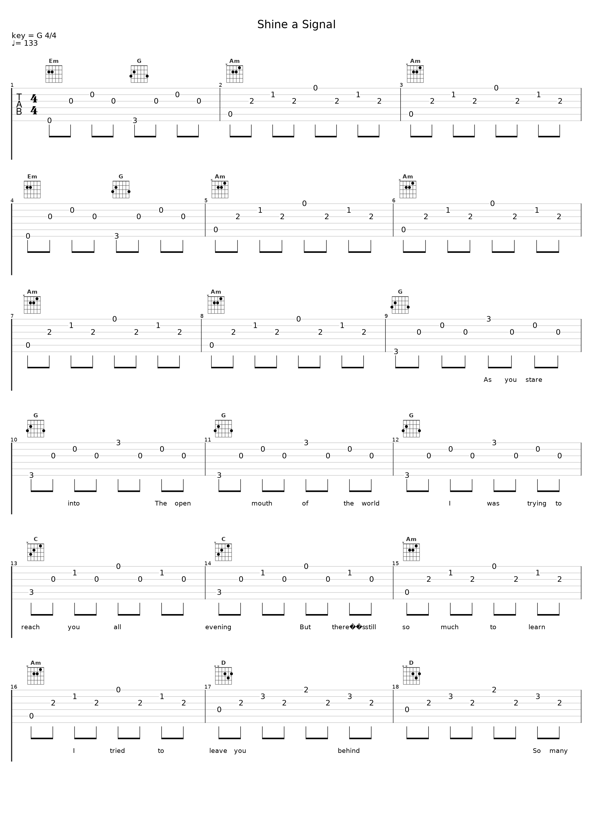 Shine a Signal_Flora Hibberd_1