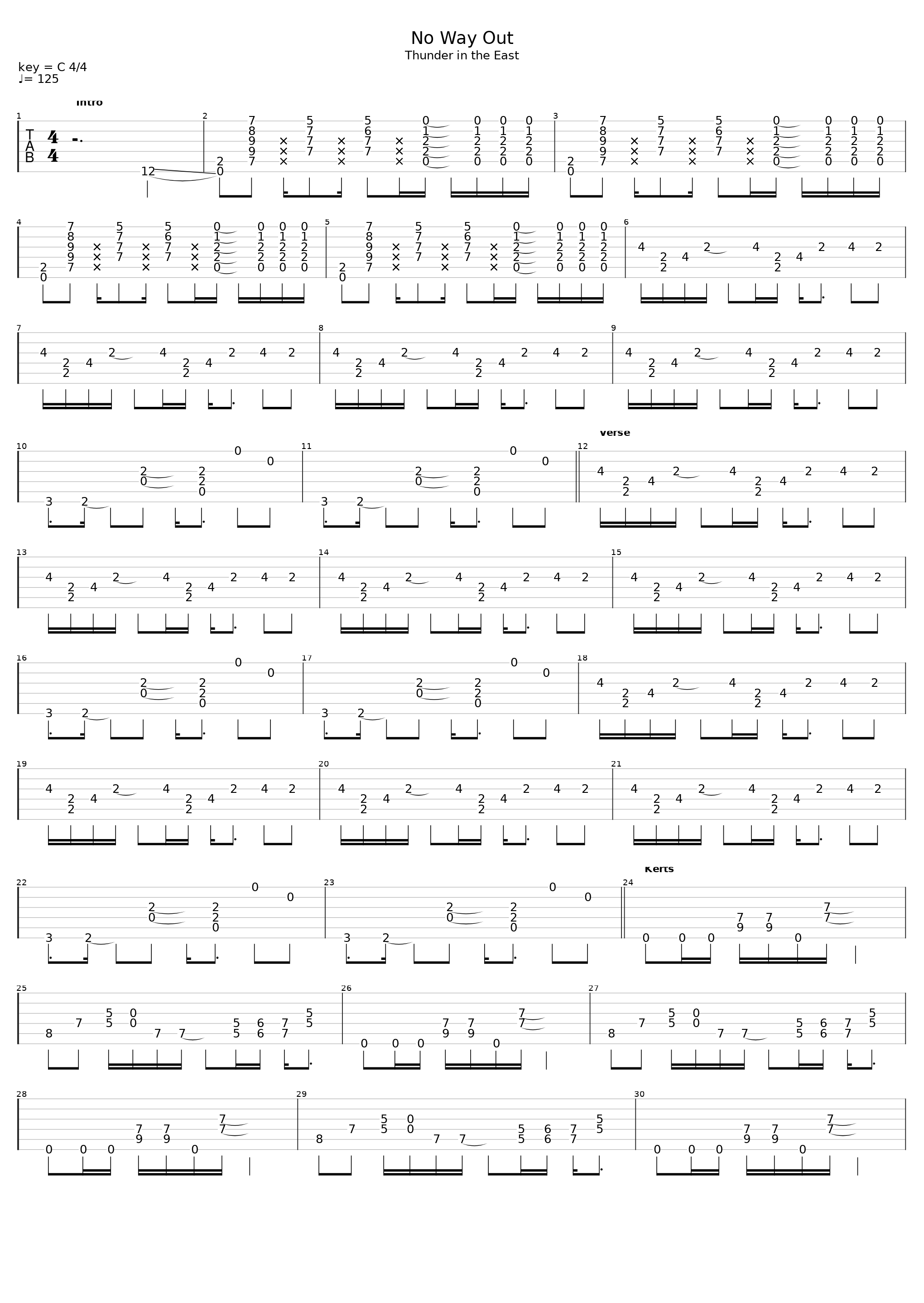 No Way Out_Loudness_1